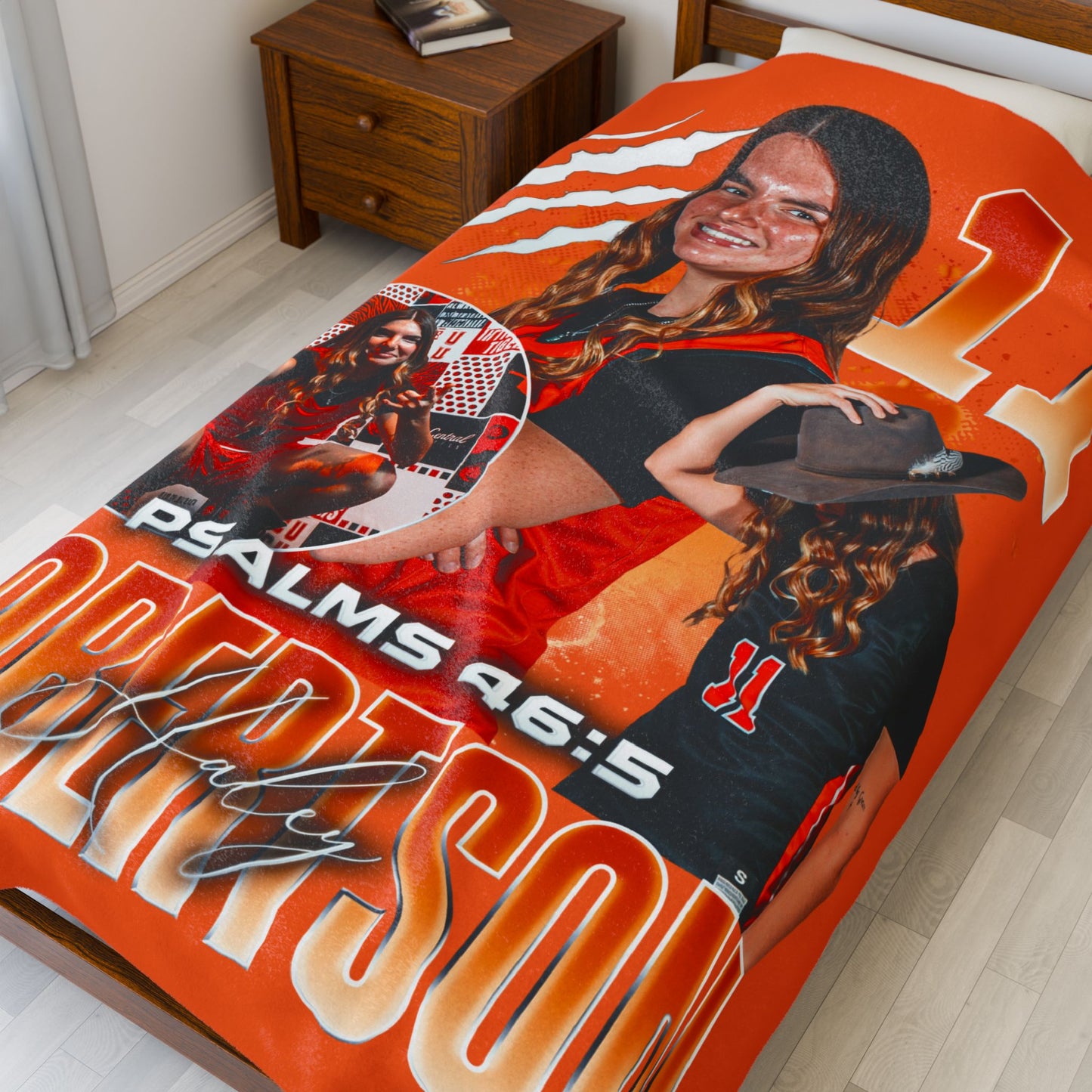 Haley Robertson 60"-80" Plush Blanket