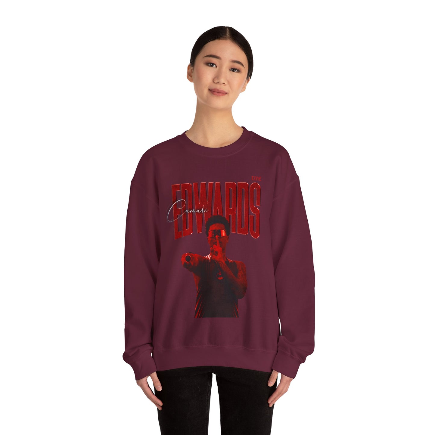 Camari Edwards Faded Glory Crewneck Sweatshirt