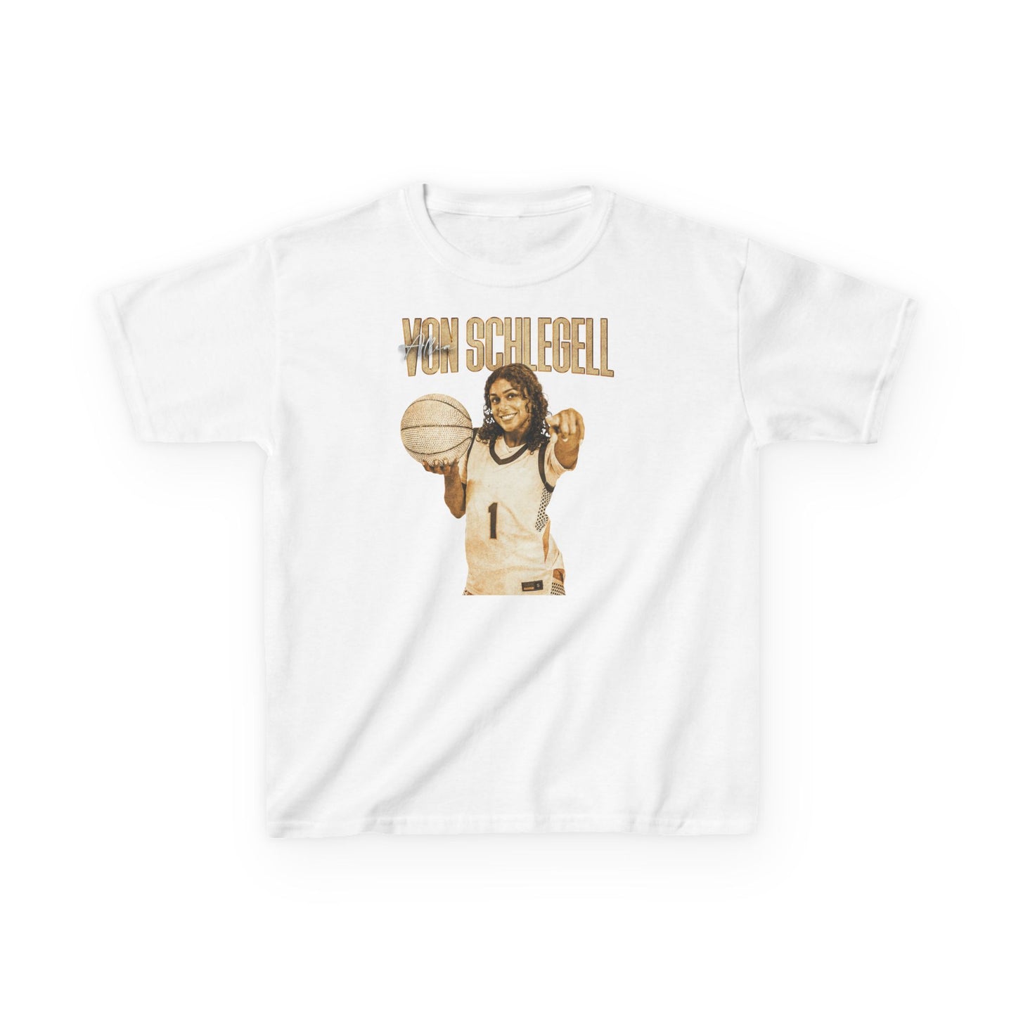Allia Von Schlegell Faded Glory Kids Tee