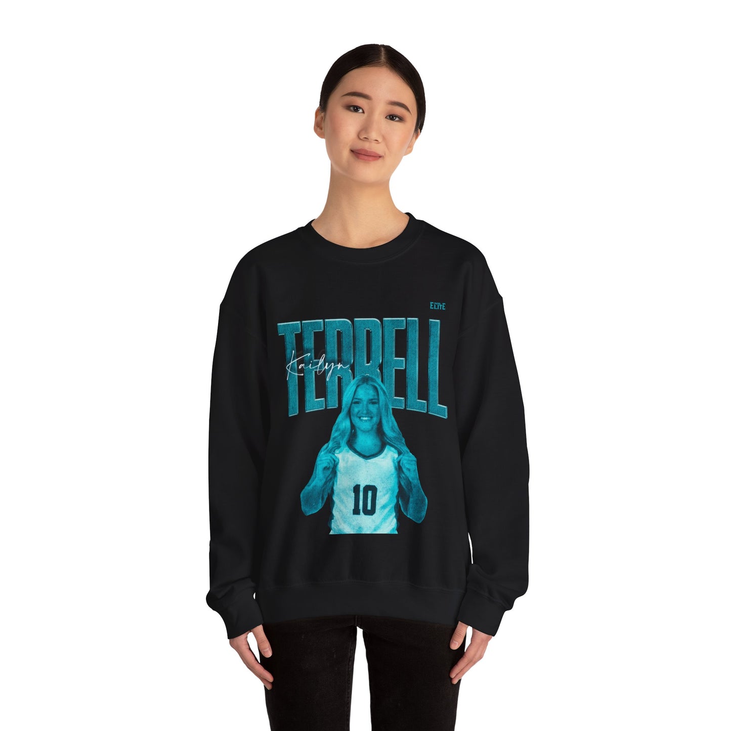Kailyn Terrell Faded Glory Crewneck Sweatshirt