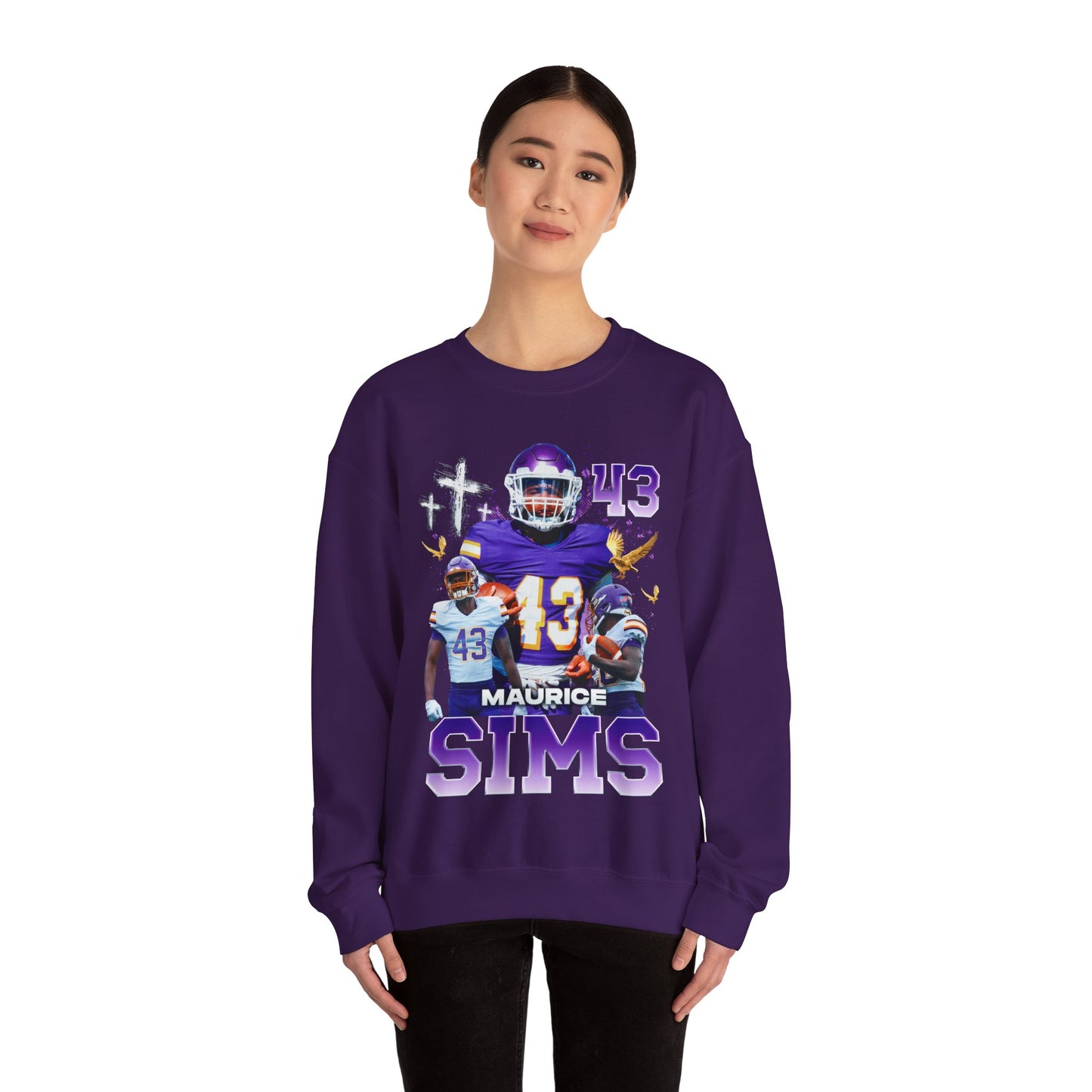 Maurice Sims Faith Based Crewneck Sweatshirt
