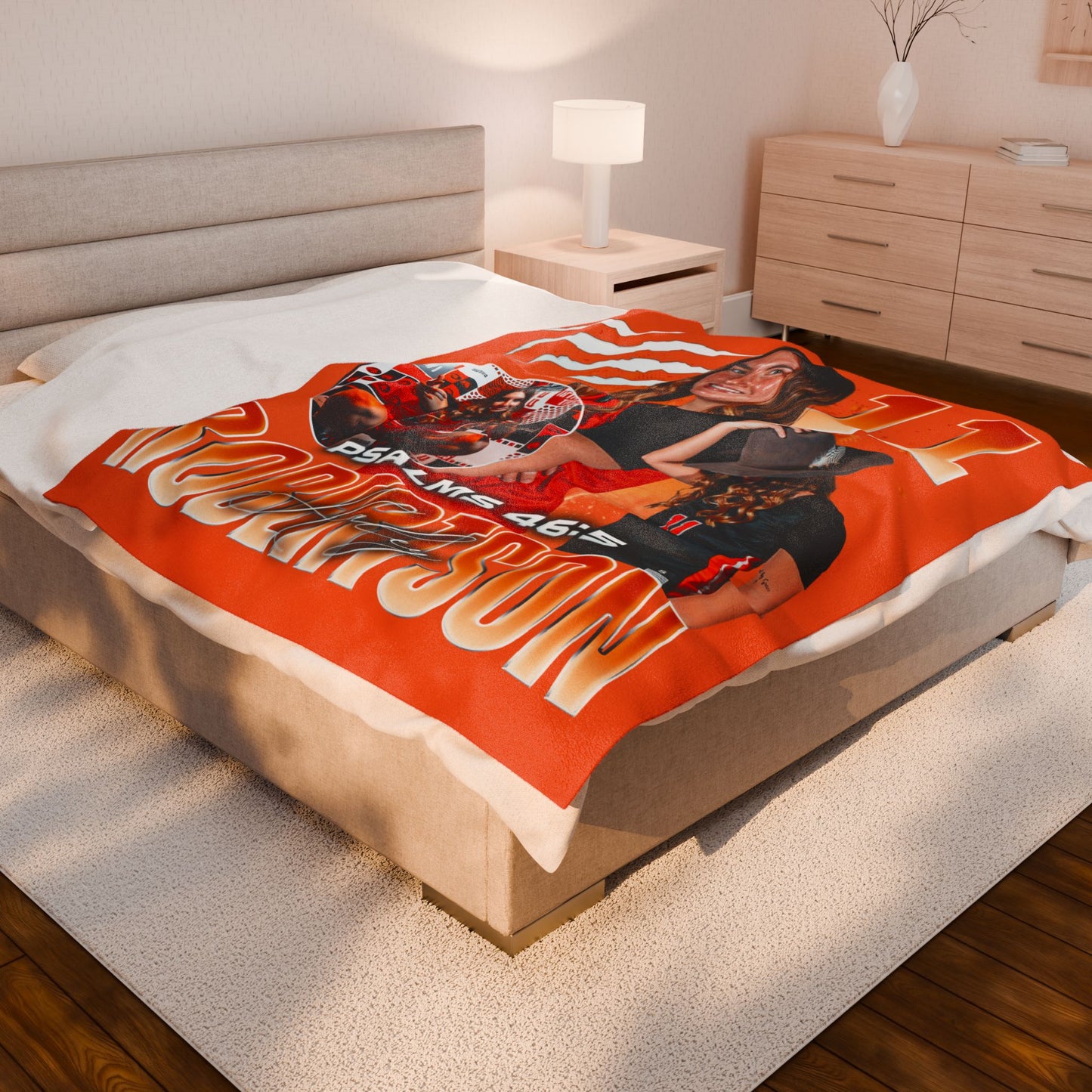 Haley Robertson 60"-80" Plush Blanket