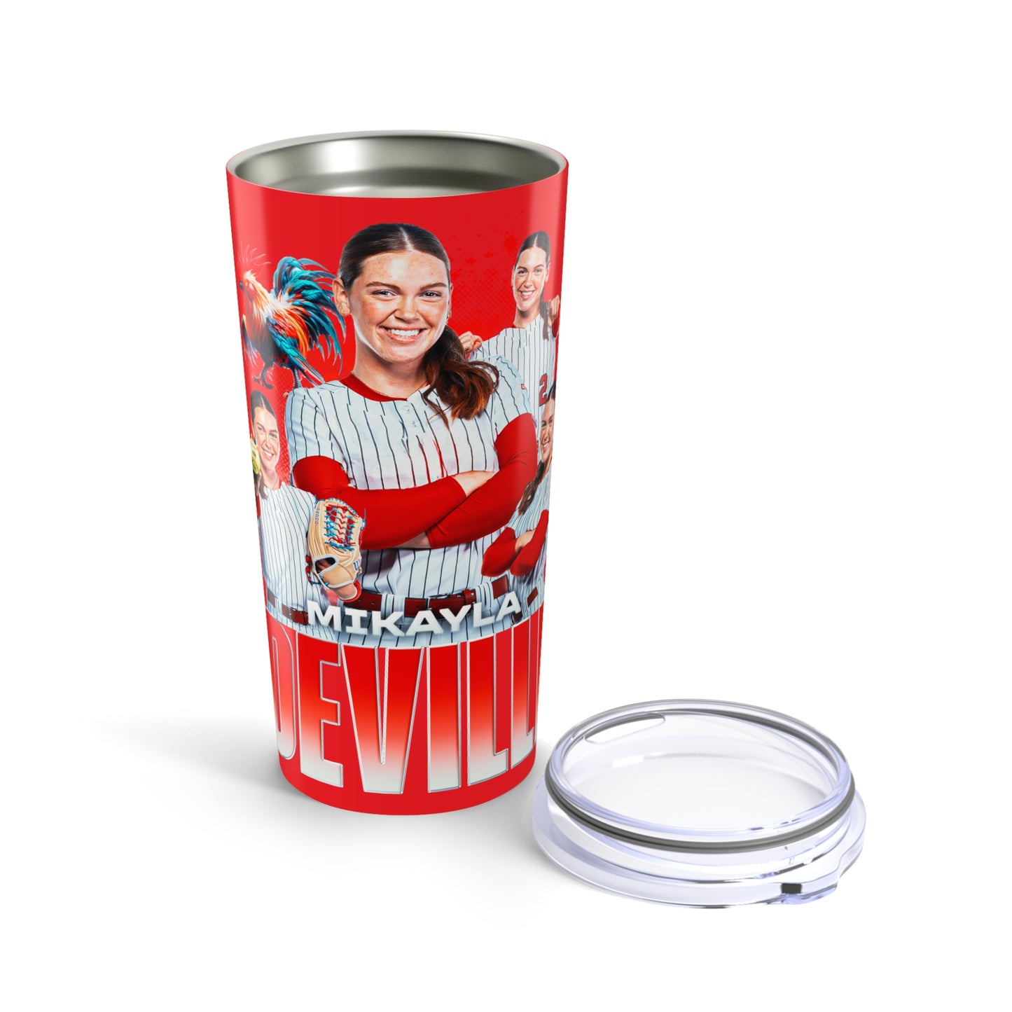 Mikayla Deville Team Mascot 20oz Tumbler