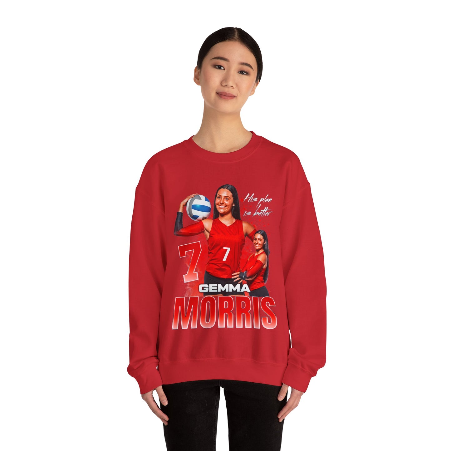 Gemma Morris Featured Quote Crewneck Sweatshirt