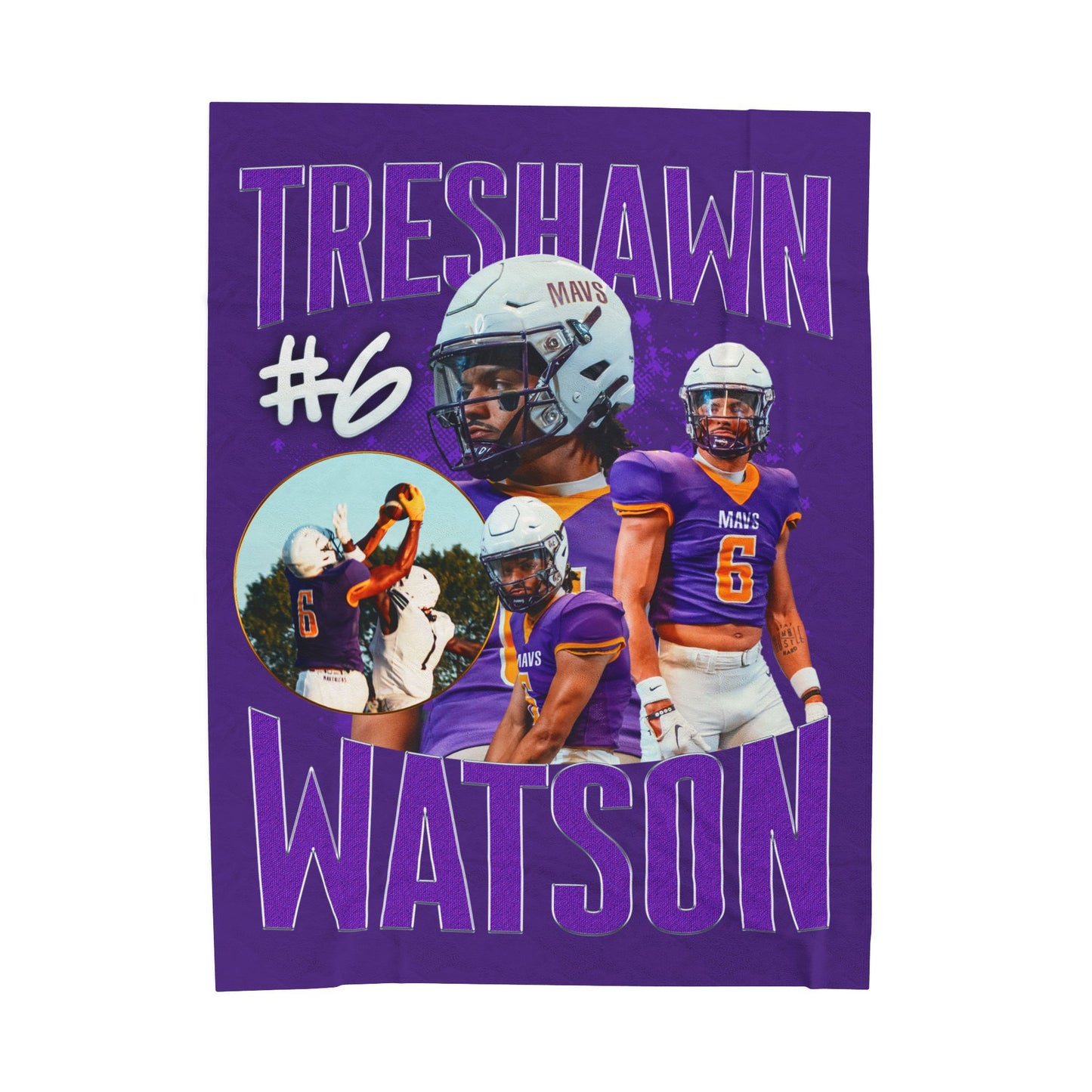 TreShawn Watson 60"-80" Plush Blanket