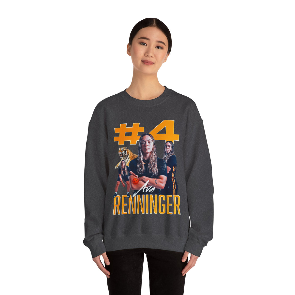 Ava Renninger Big Number Crewneck Sweatshirt