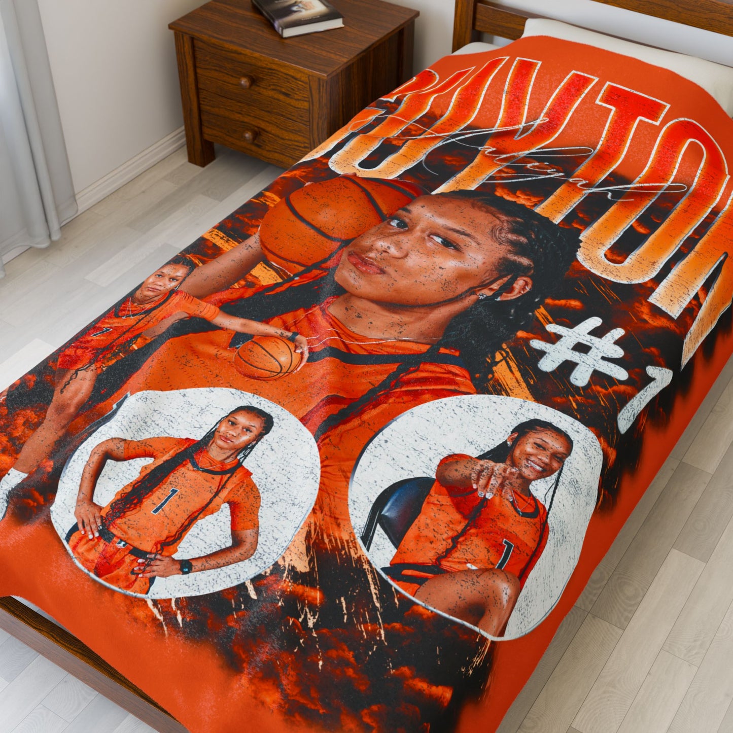 Aaliyah Guyton 60"-80" Plush Blanket