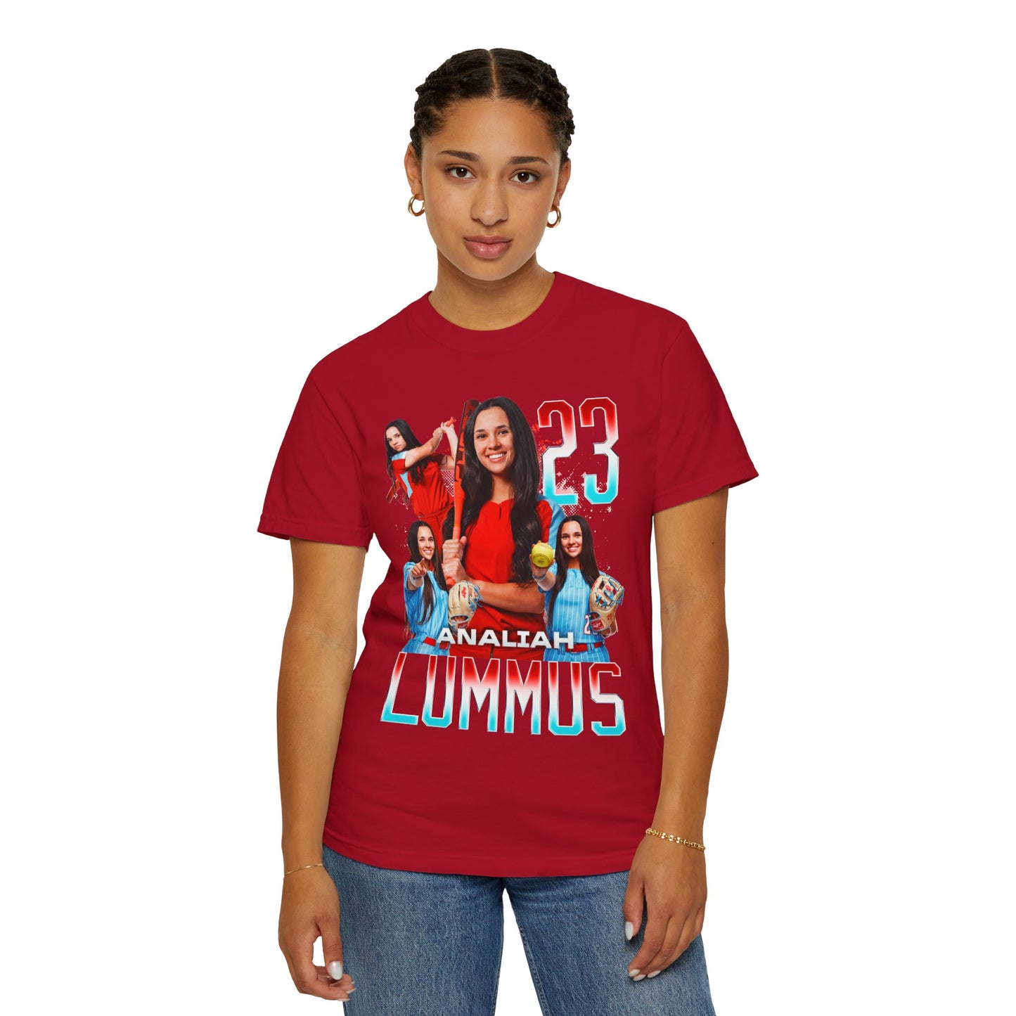Analiah Lummus Name & Number Ombre Premium Tee
