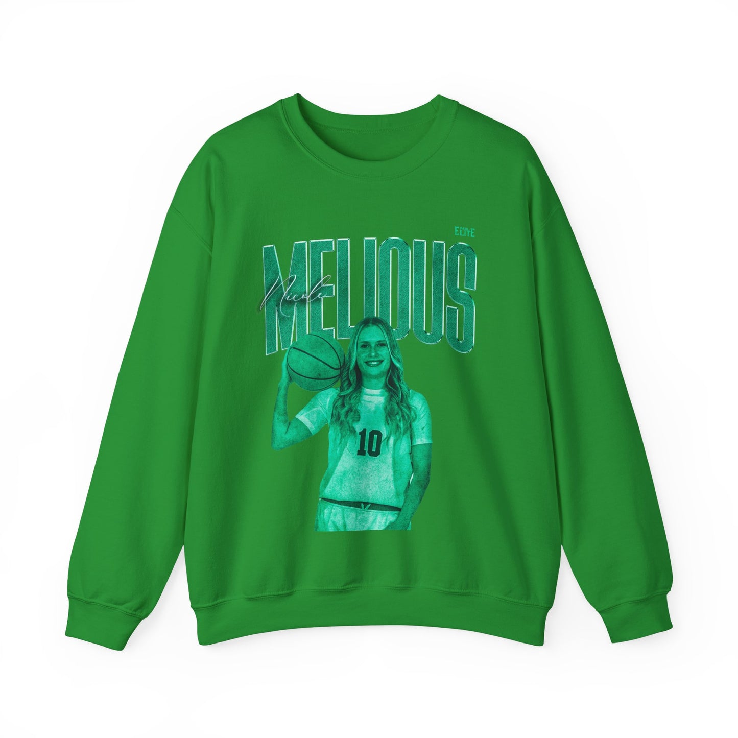 Nicole Melious Faded Glory Crewneck Sweatshirt