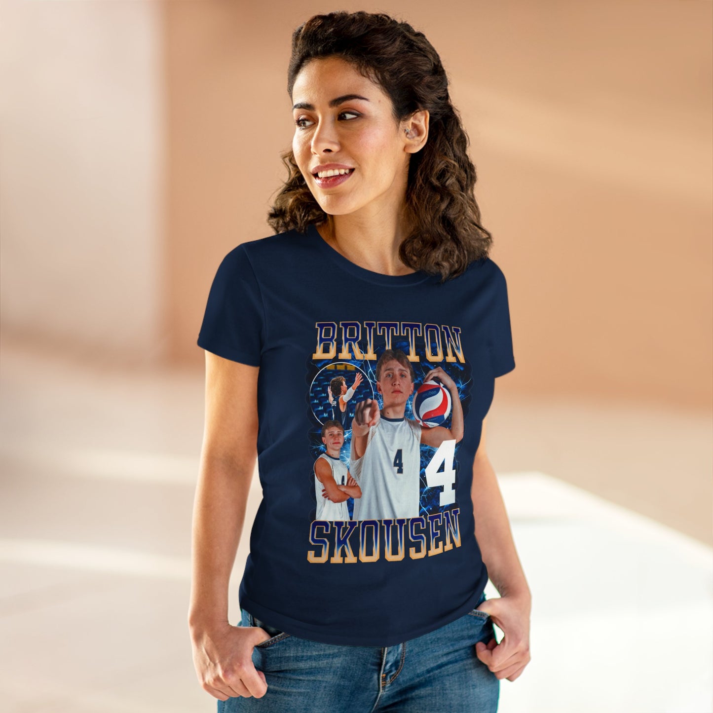 Britton Skousen Lightning Storm Women's Tee