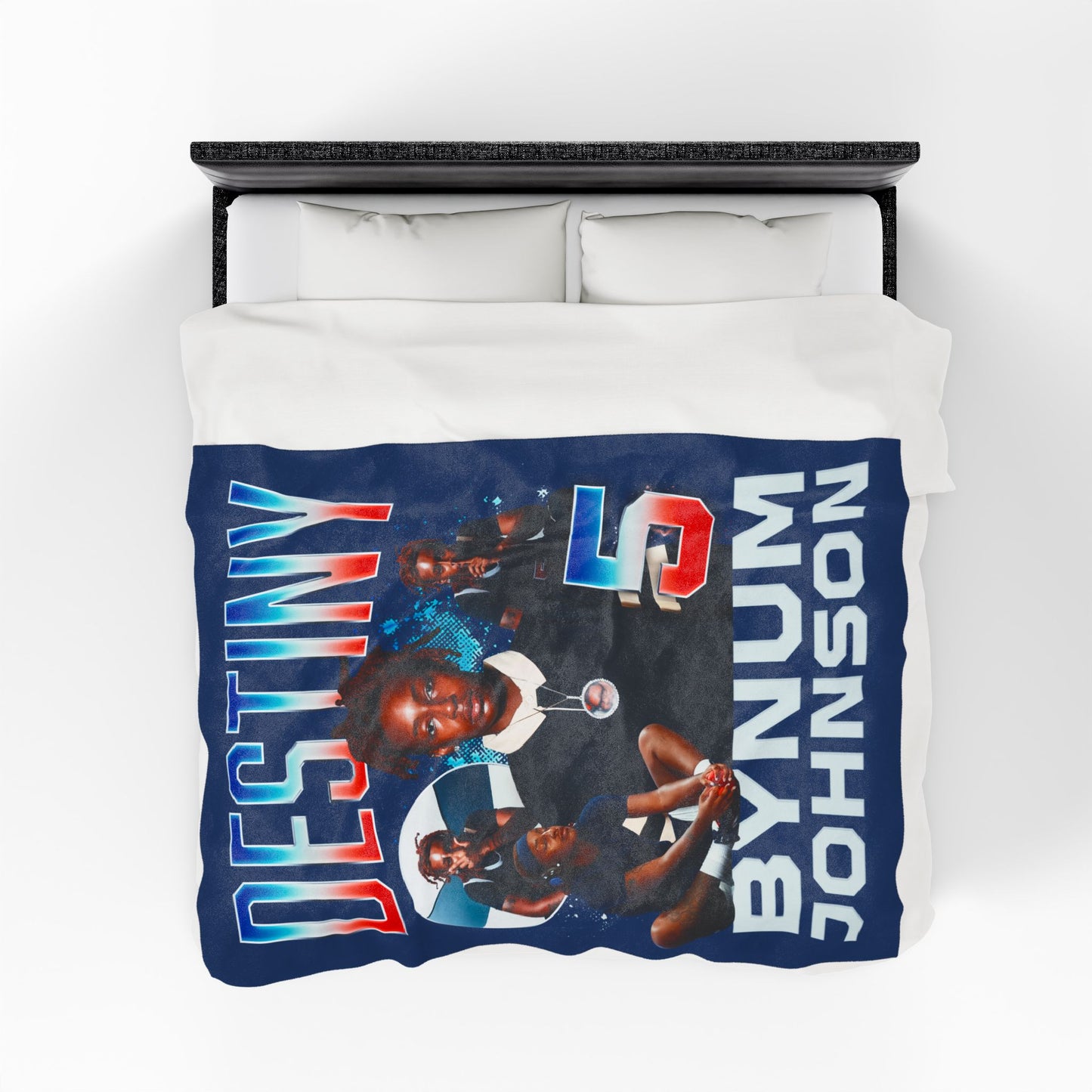 Destiny Bynum Johnson 60"-80" Plush Blanket