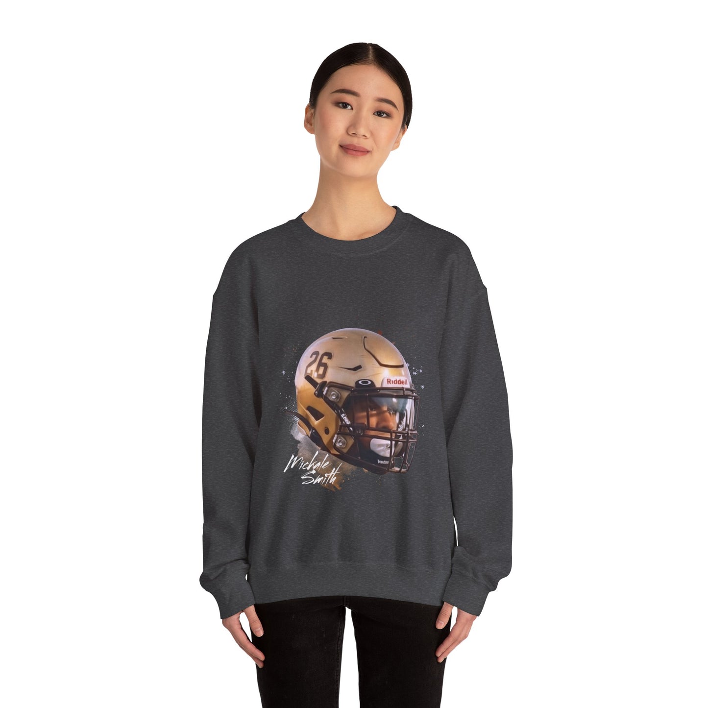 Mickale Smith Big Head Crewneck Sweatshirt