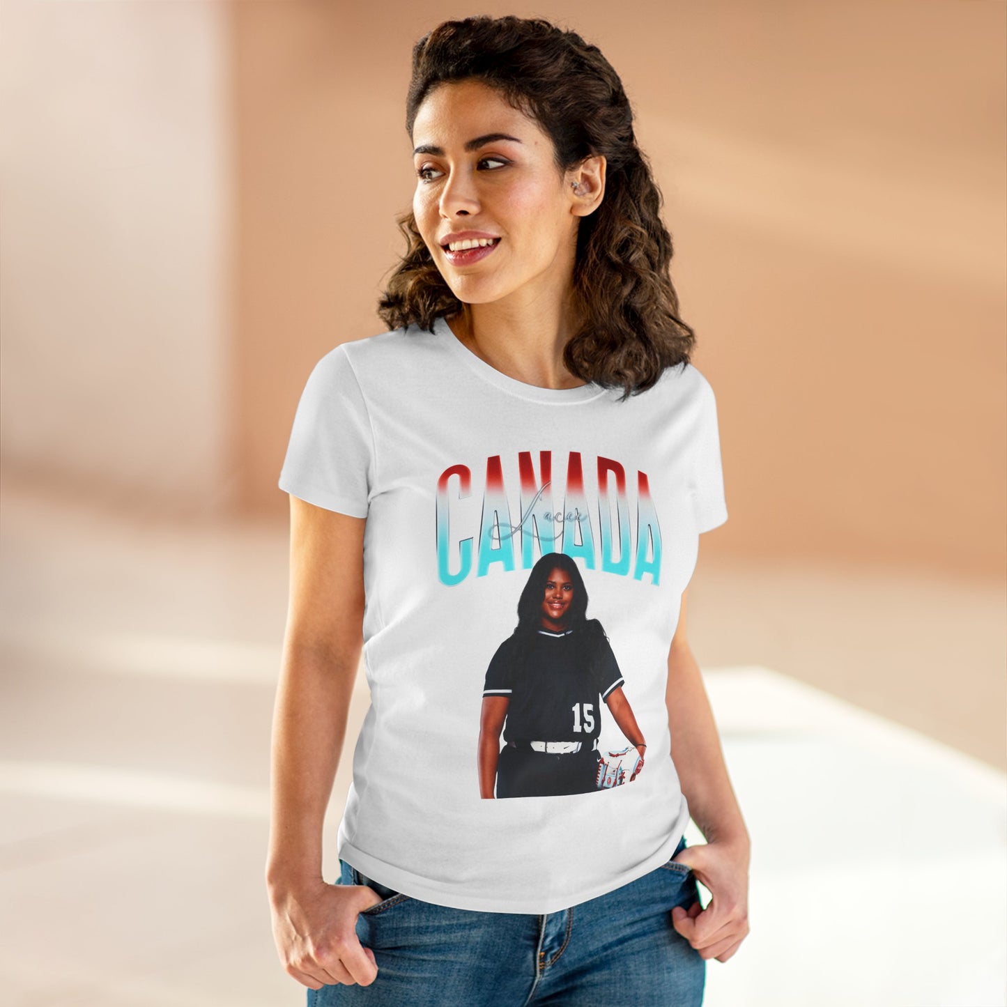 Lacee Canada Athlete Glory Women's Tee