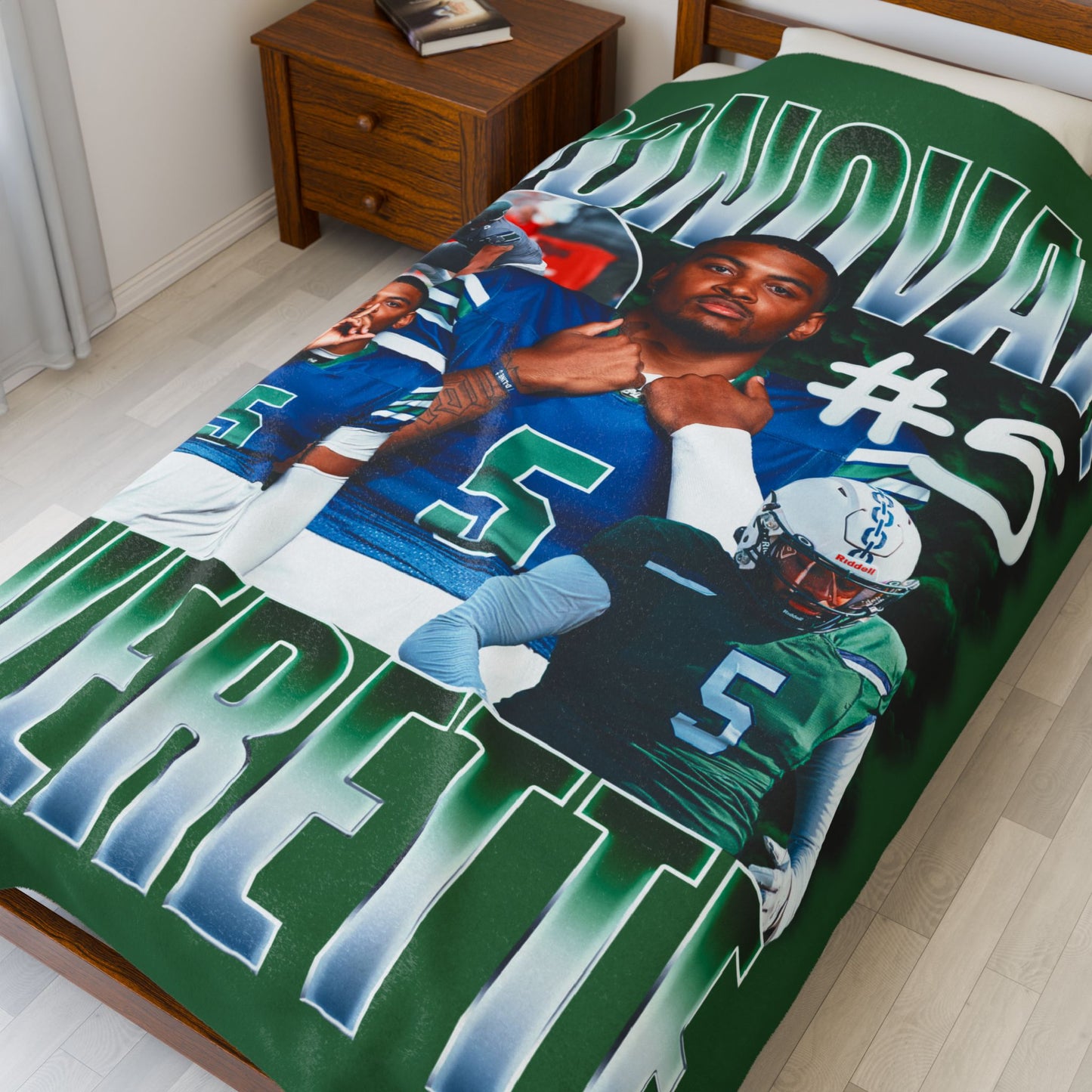 Donovan Everette 60"-80" Plush Blanket