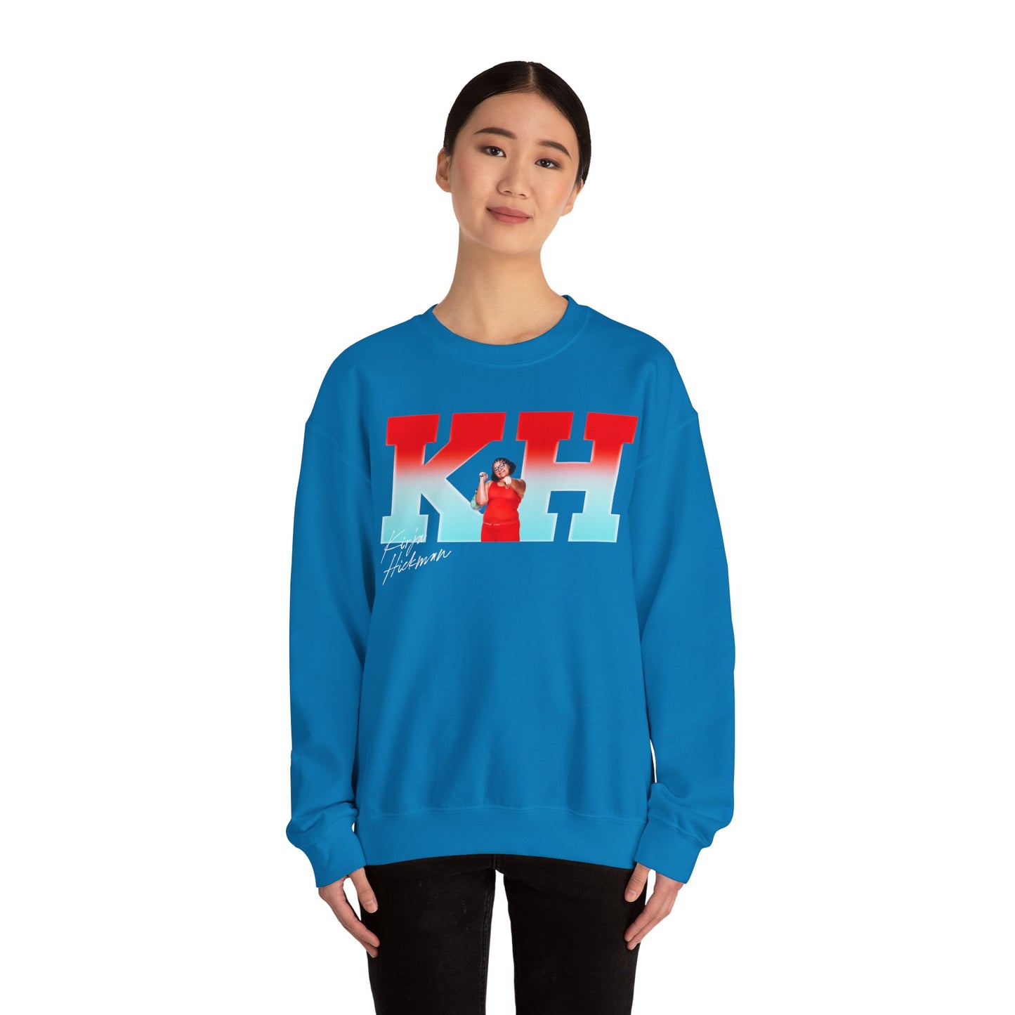 Kirja Hickman Big Initials Crewneck Sweatshirt