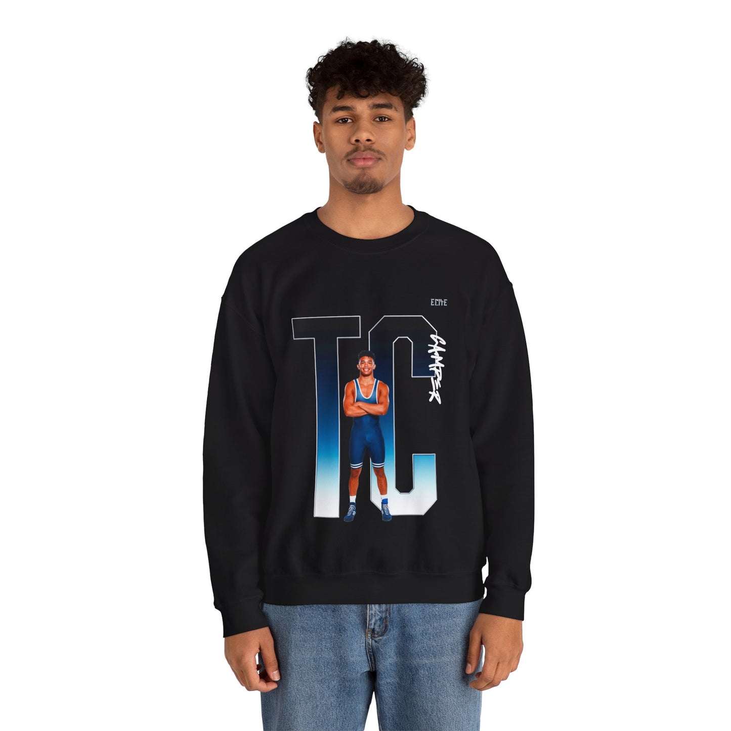 Tavian Camper Player Icon Crewneck Sweatshirt