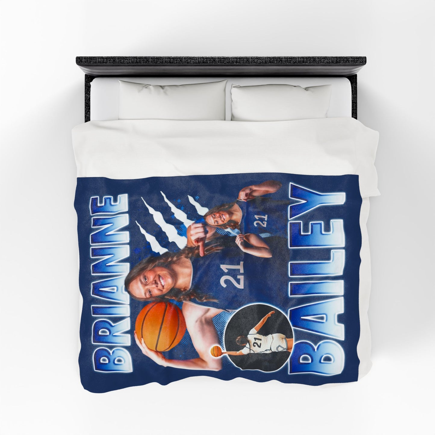 Brianne Bailey 60"-80" Plush Blanket