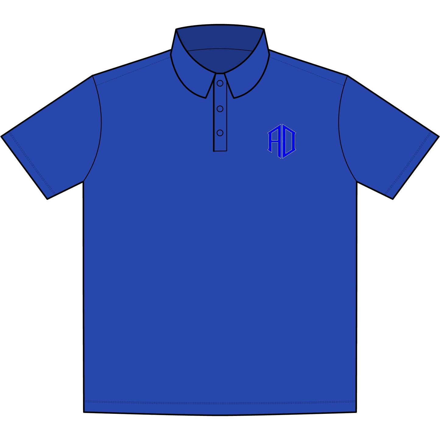 Alina Ortiz Logo Men's UV Polo