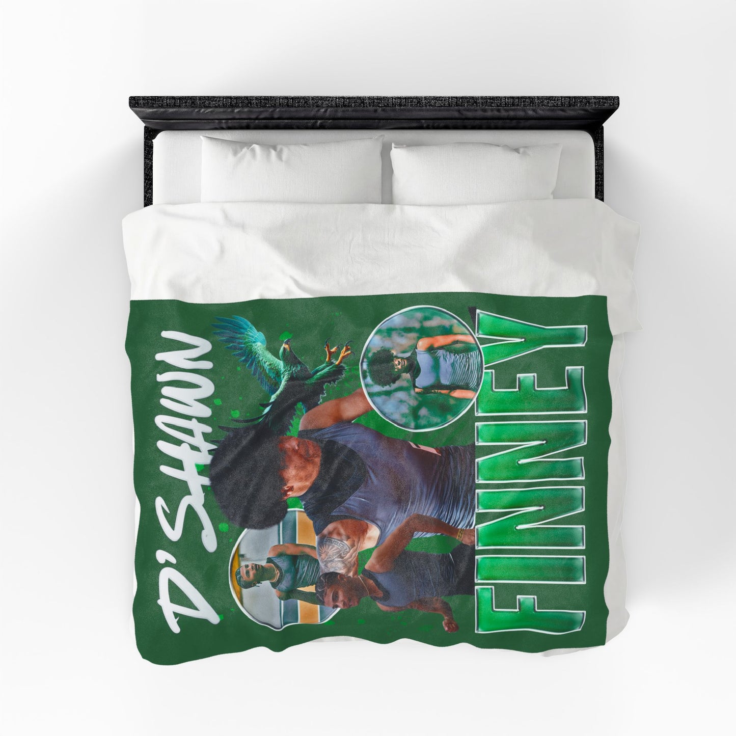 D'Shawn Finney 60"-80" Plush Blanket