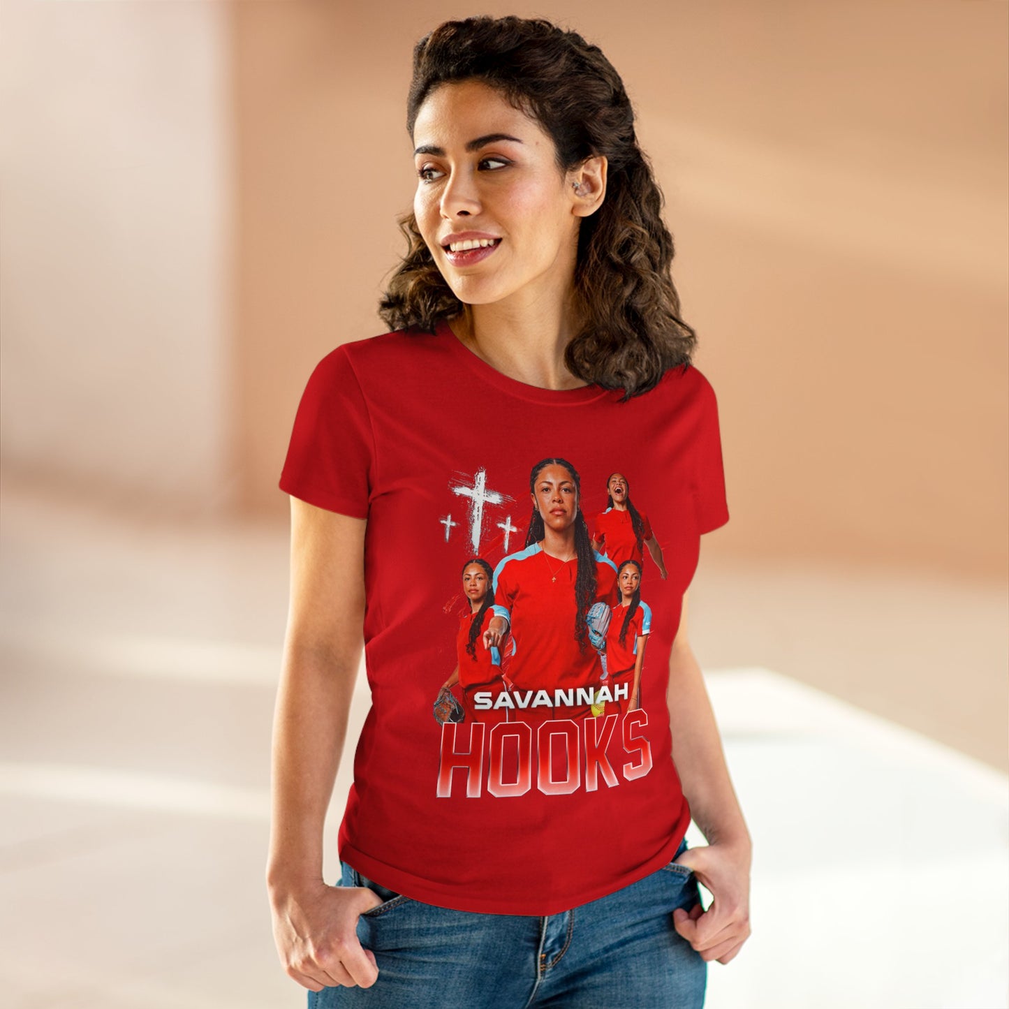 Savannah Hooks Faith Based Women's Tee