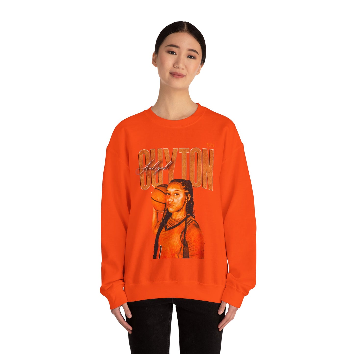 Aaliyah Guyton Faded Glory Crewneck Sweatshirt