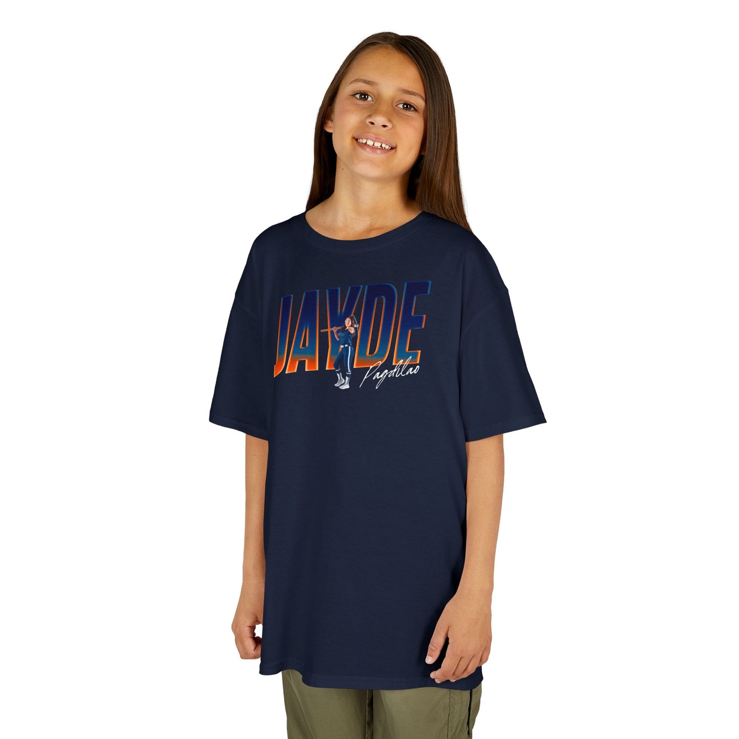 Jayde Pagdilao Cursive Combo Kids Tee