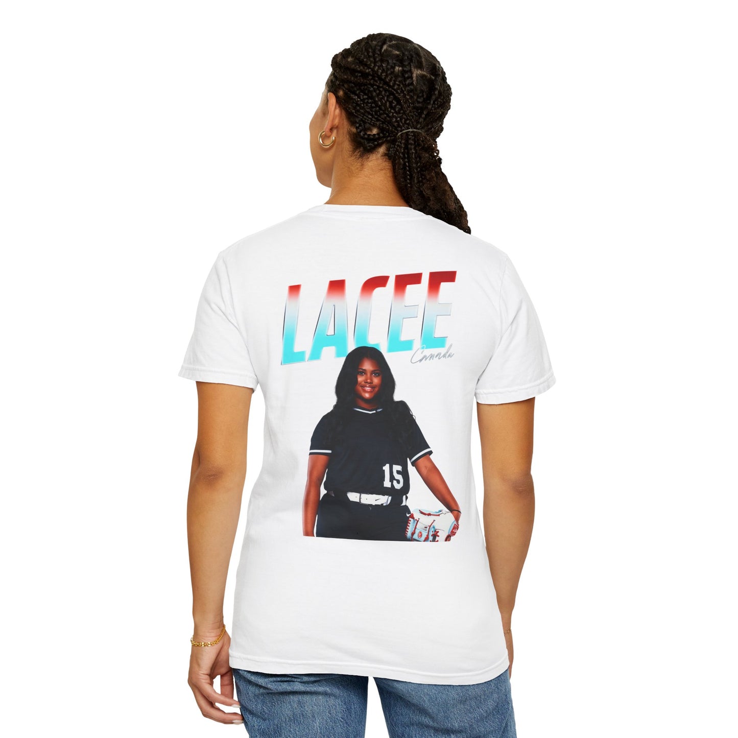 Lacee Canada Logo Front & Back Premium Tee