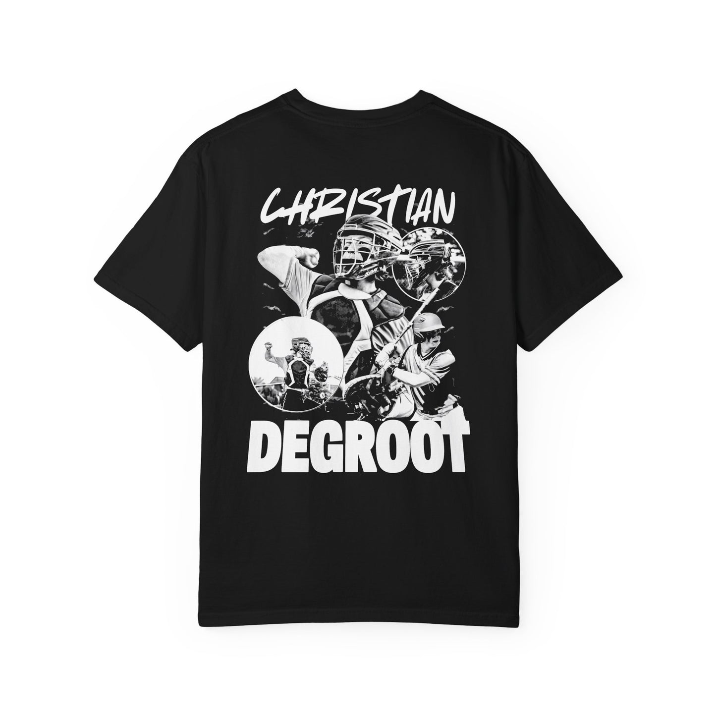 Christian Degroot Heavyweight Vintage Blackout Tee