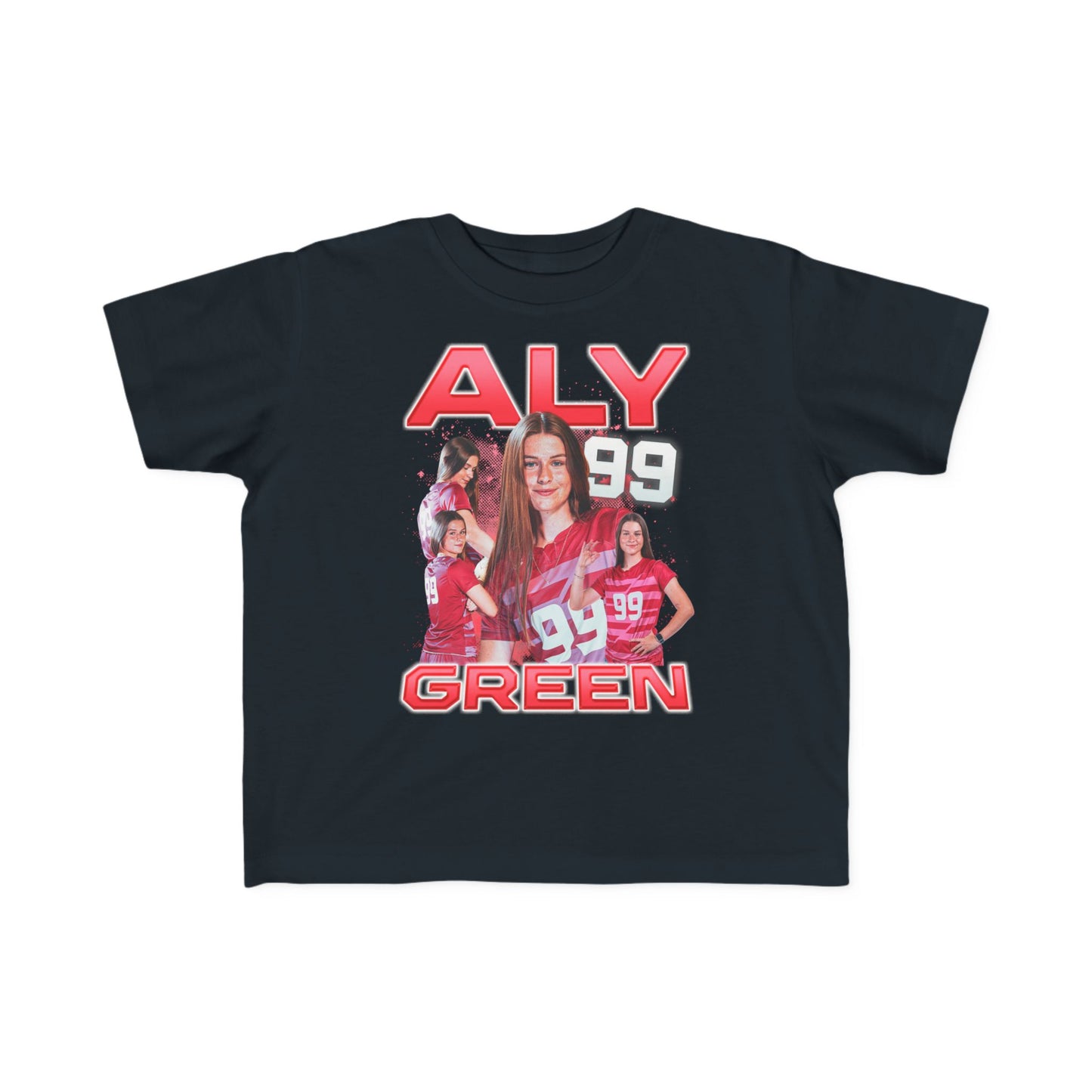 Aly Green Toddler Tee