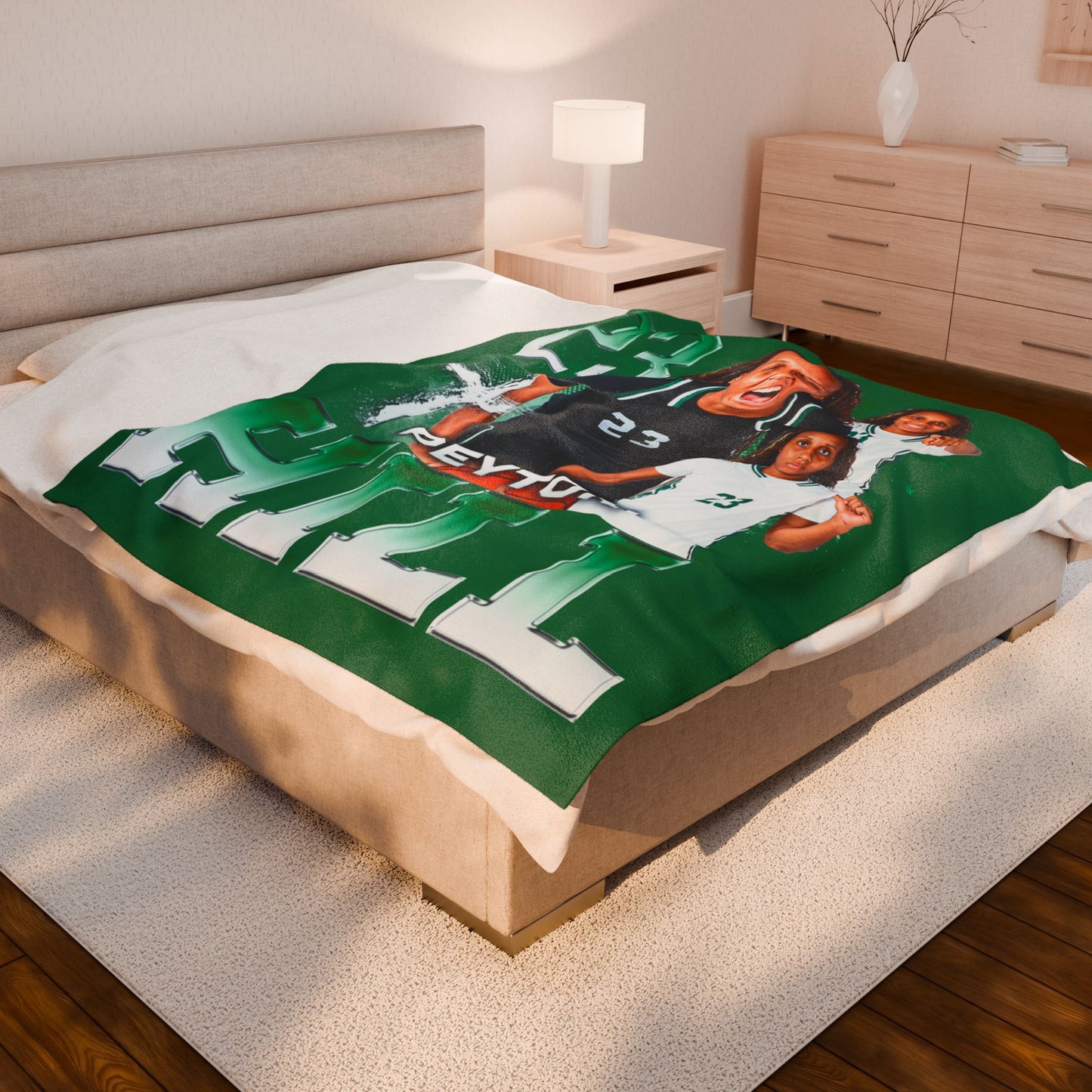 Peyton Hill 60"-80" Plush Blanket