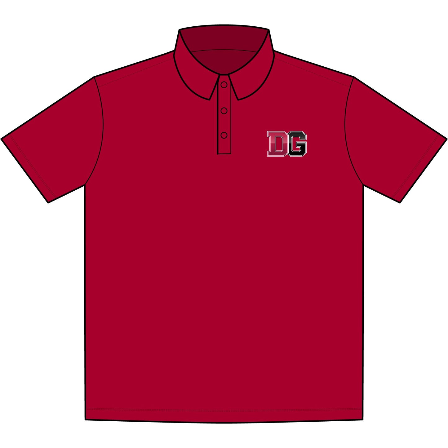 Devin Gills Logo Men's UV Polo