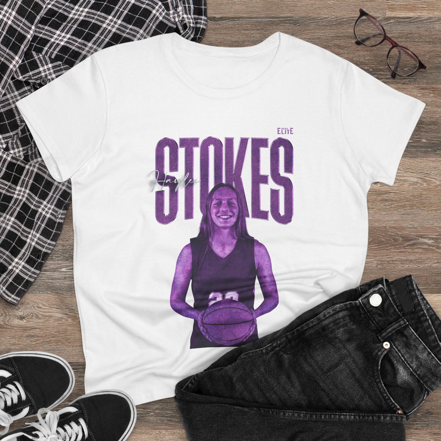 Haylee Stokes Faded Glory Women's Tee