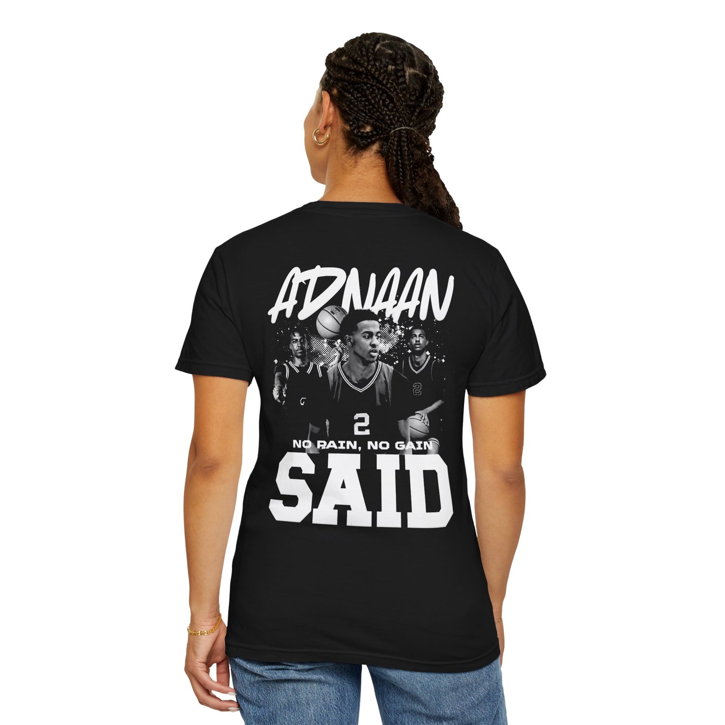 Adnaan Said Vintage Blackout Premium Tee