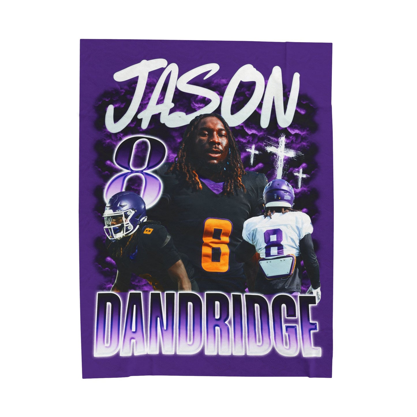 Jason Dandridge 60"-80" Plush Blanket