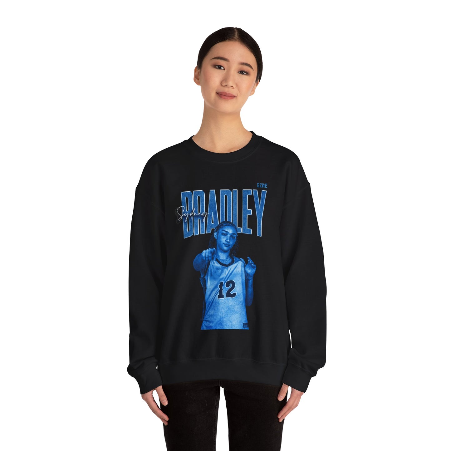 Sydney Bradley Faded Glory Crewneck Sweatshirt