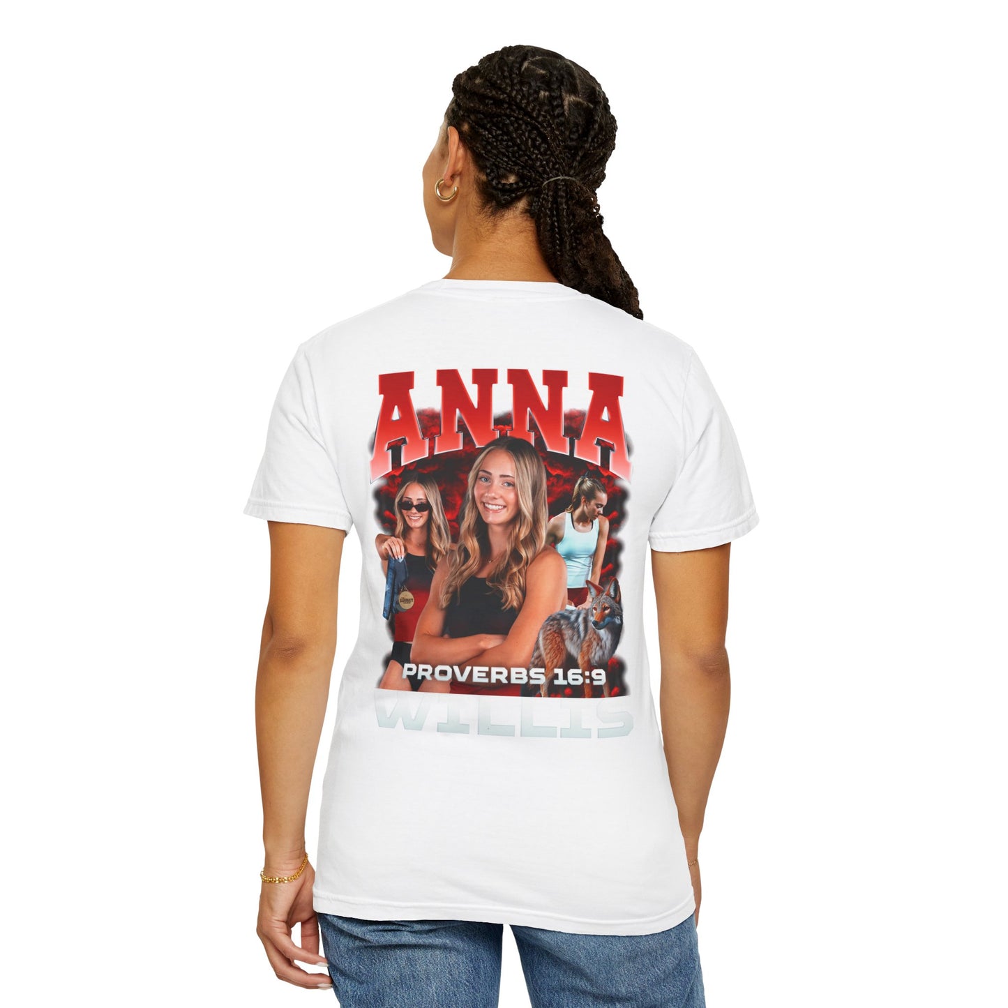 Anna Willis Logo Front & Back Premium Tee