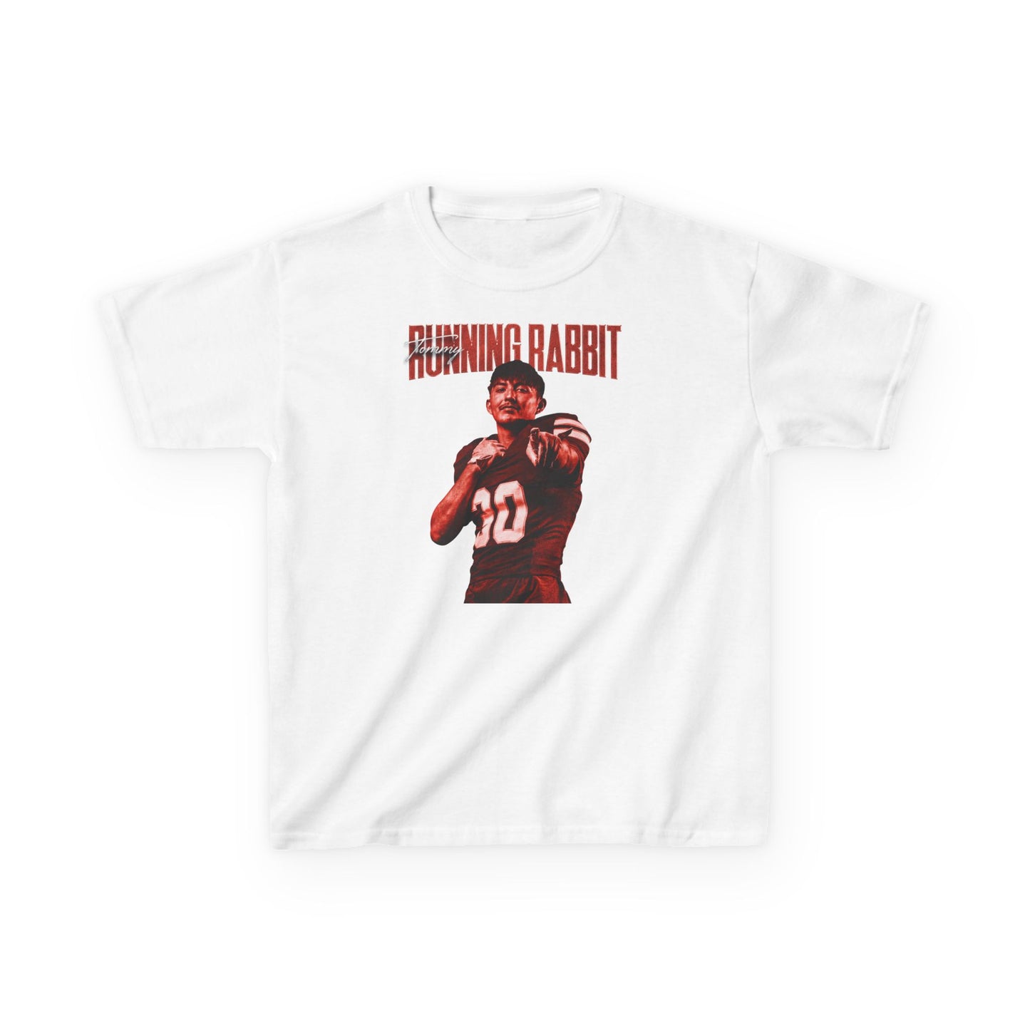 Tommy Running Rabbit Faded Glory Kids Tee