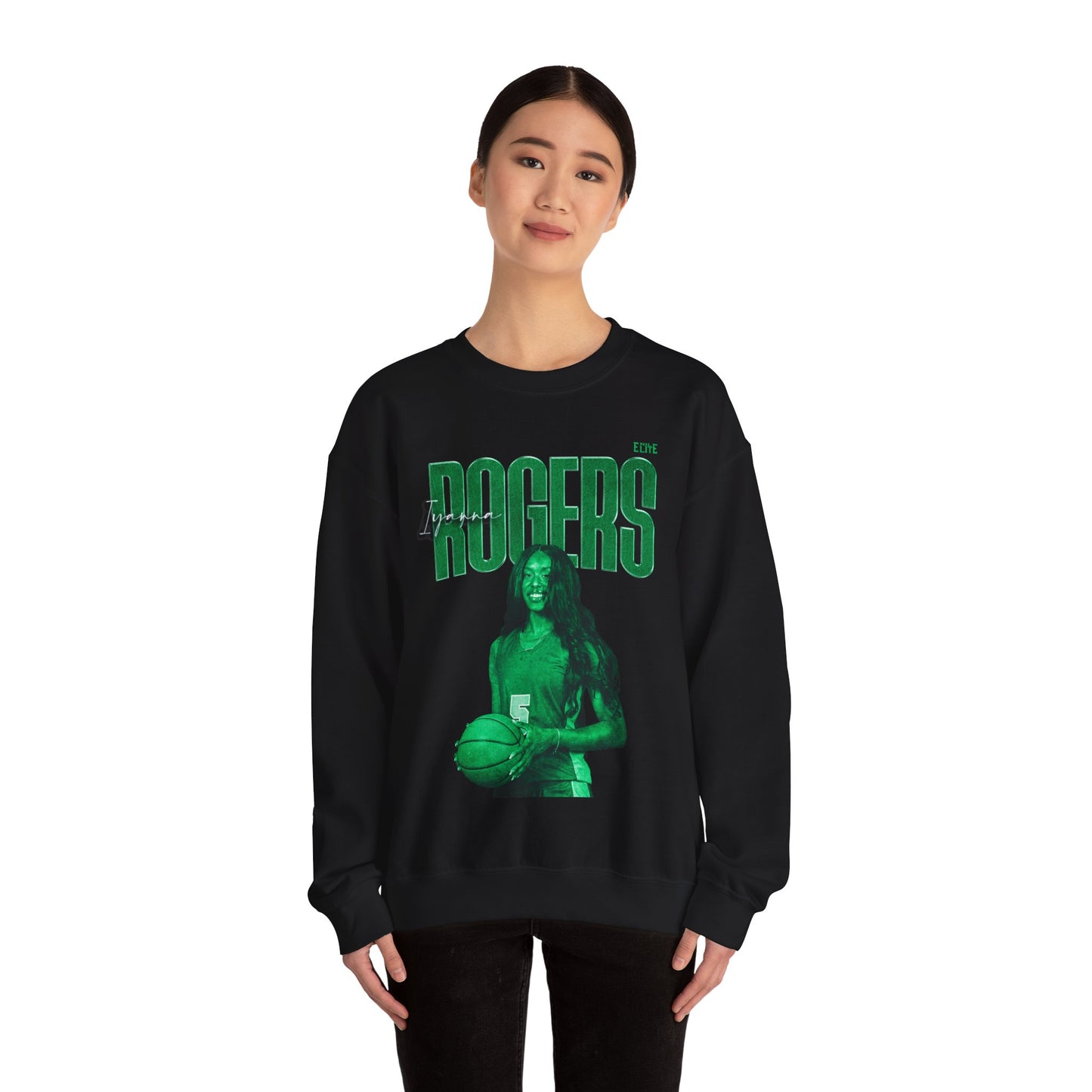 Iyanna Rogers Faded Glory Crewneck Sweatshirt