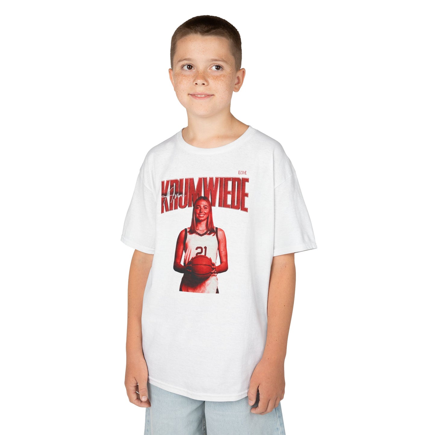 Ava Krumwiede Faded Glory Kids Tee