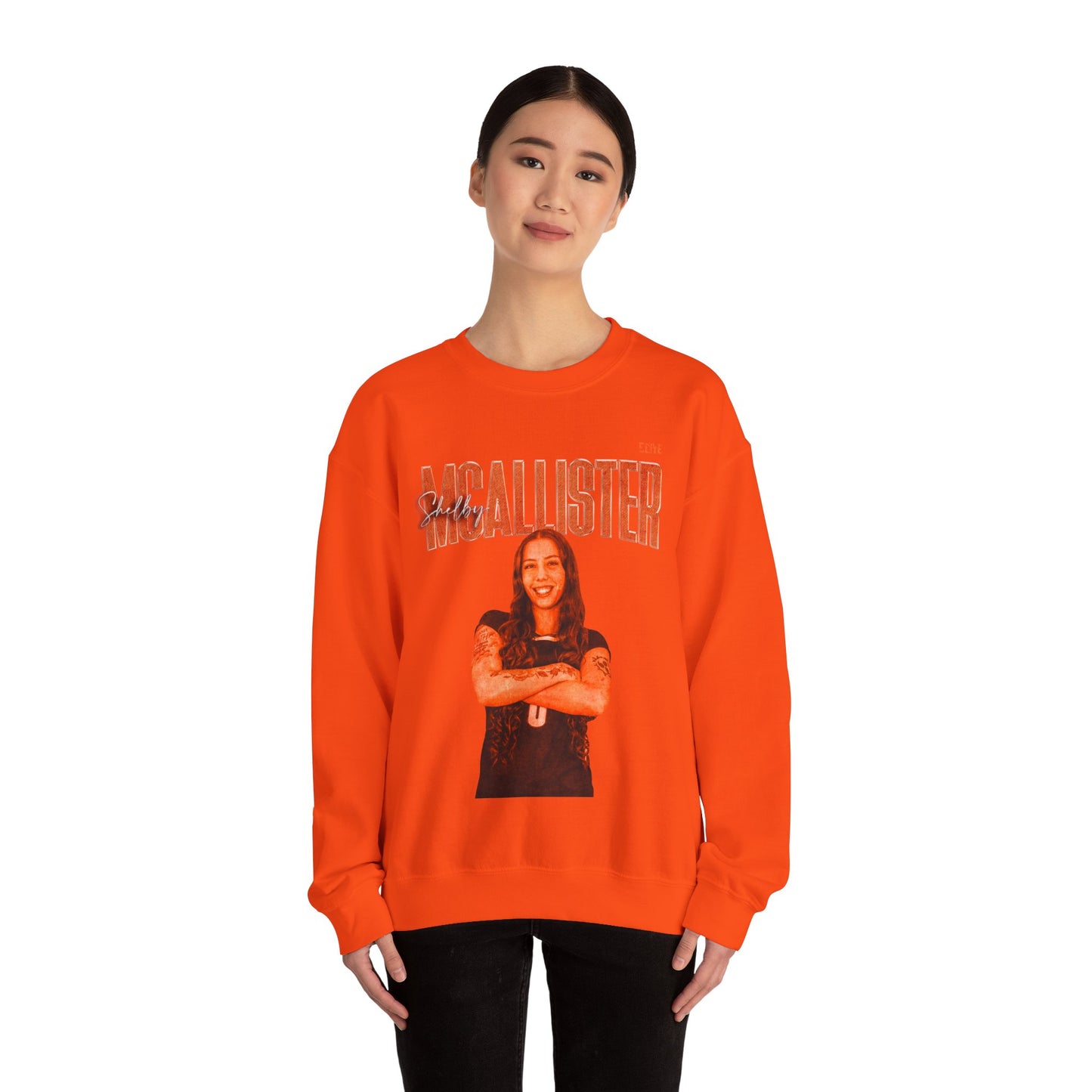 Shelby McAllister Faded Glory Crewneck Sweatshirt