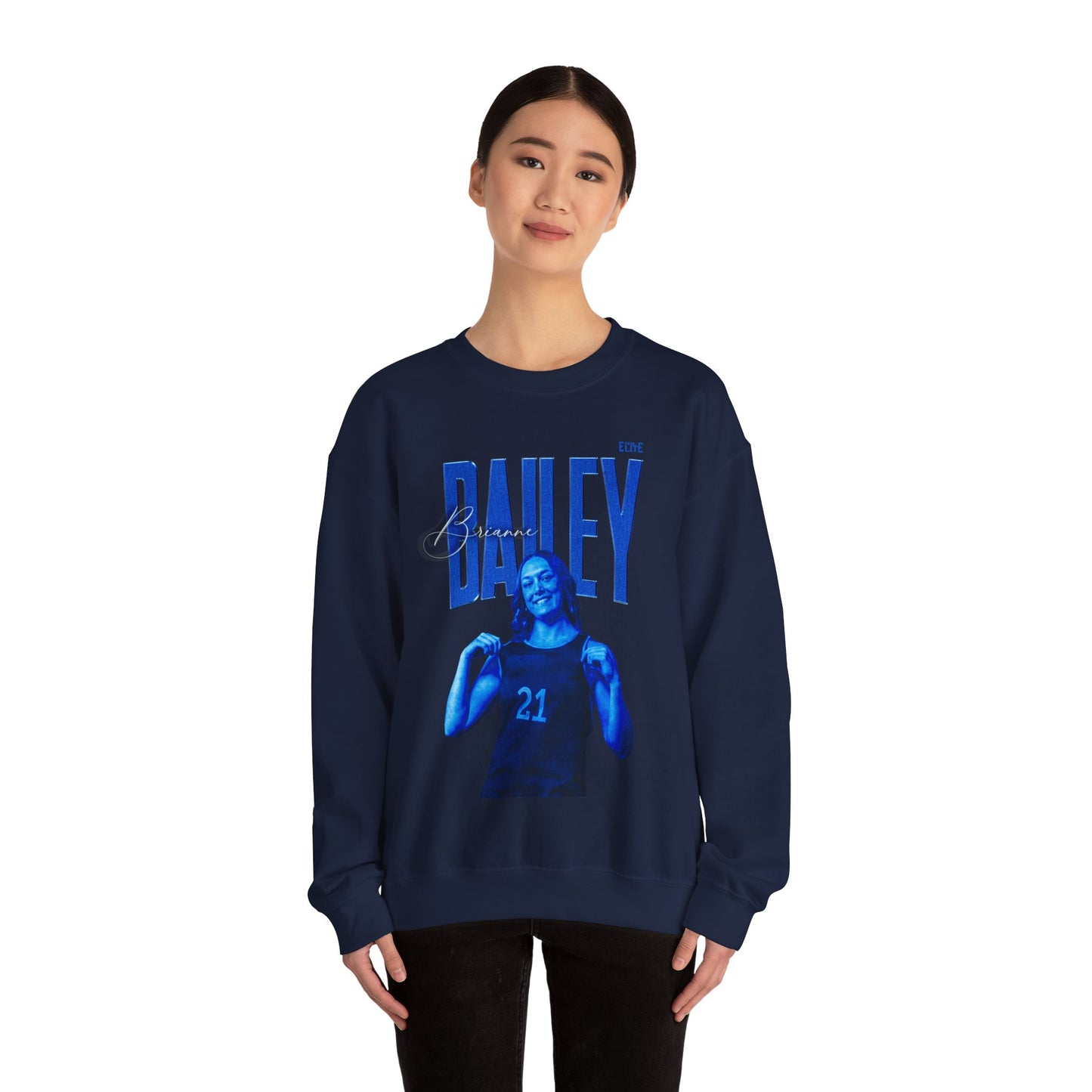 Brianne Bailey Faded Glory Crewneck Sweatshirt
