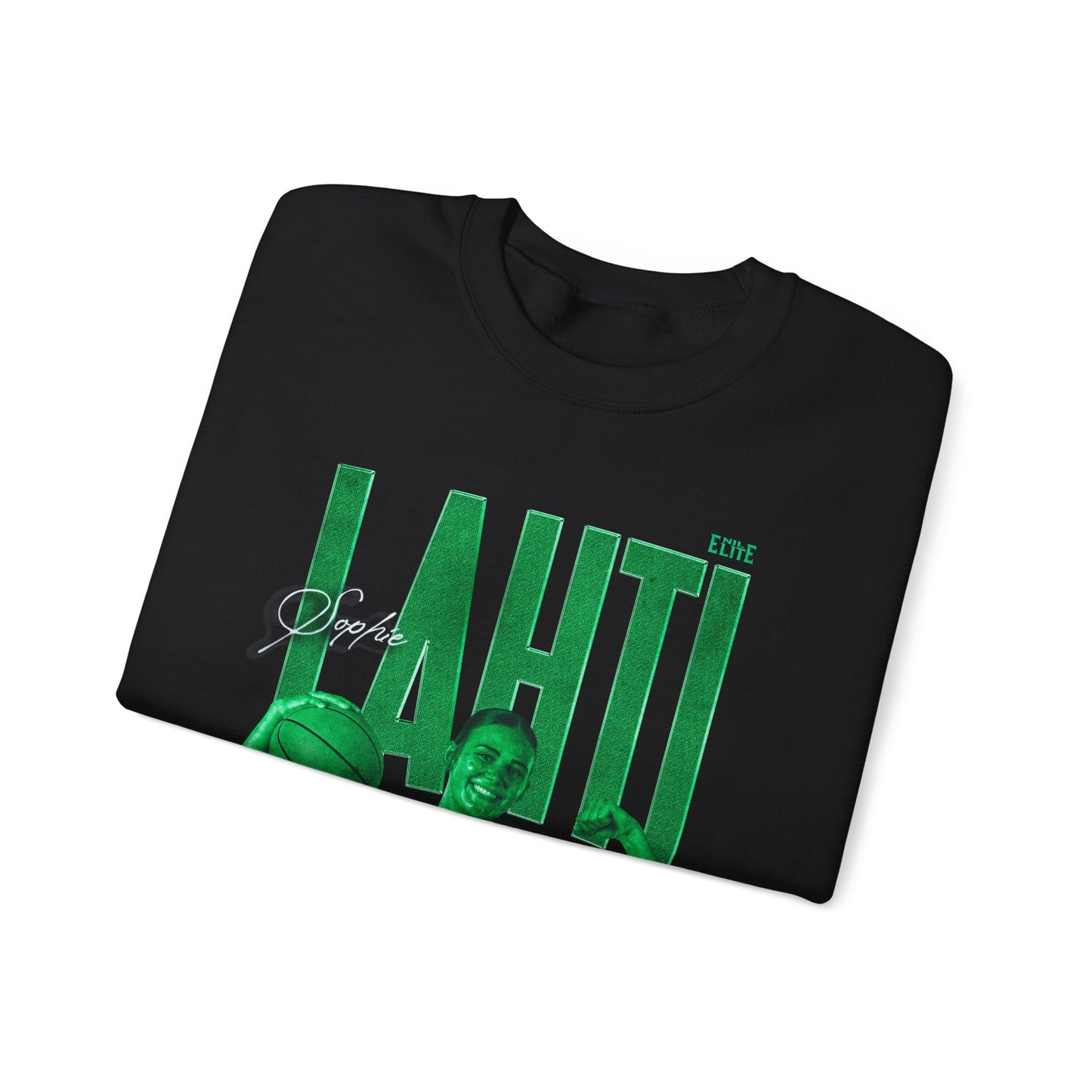 Sophie Lahti Faded Glory Crewneck Sweatshirt