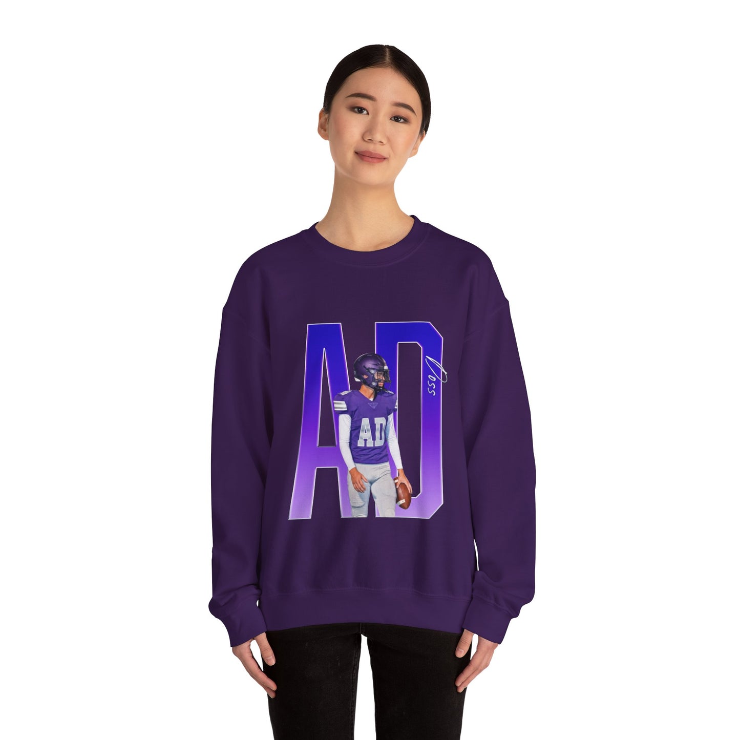 Aaron Doss Player Icon Initials Crewneck Sweatshirt