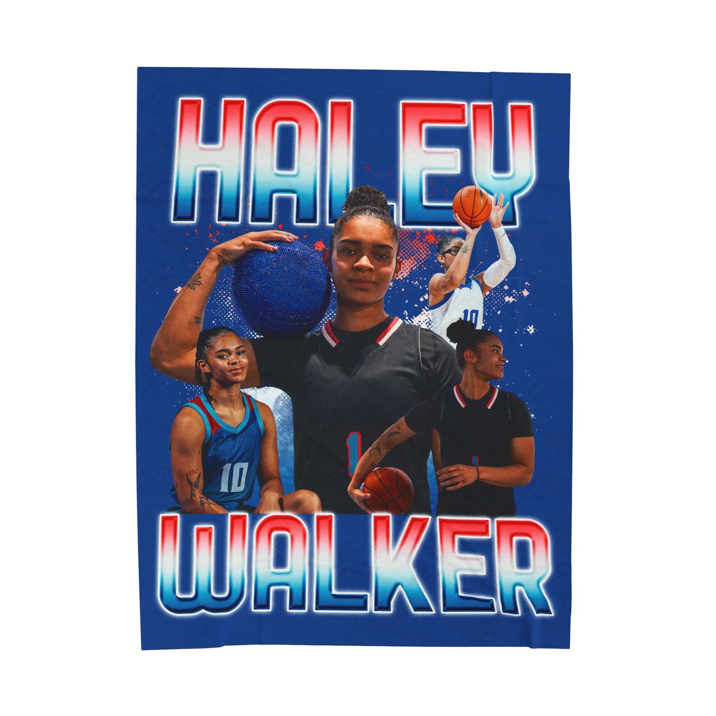 Haley Walker 60"-80" Plush Blanket