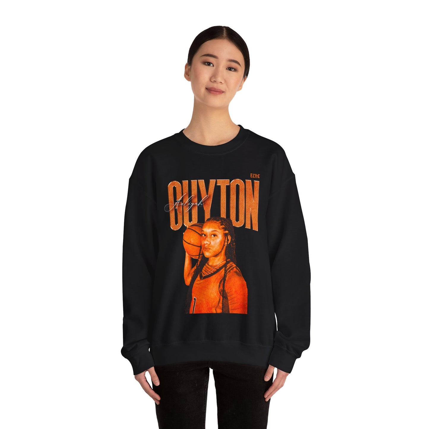 Aaliyah Guyton Faded Glory Crewneck Sweatshirt