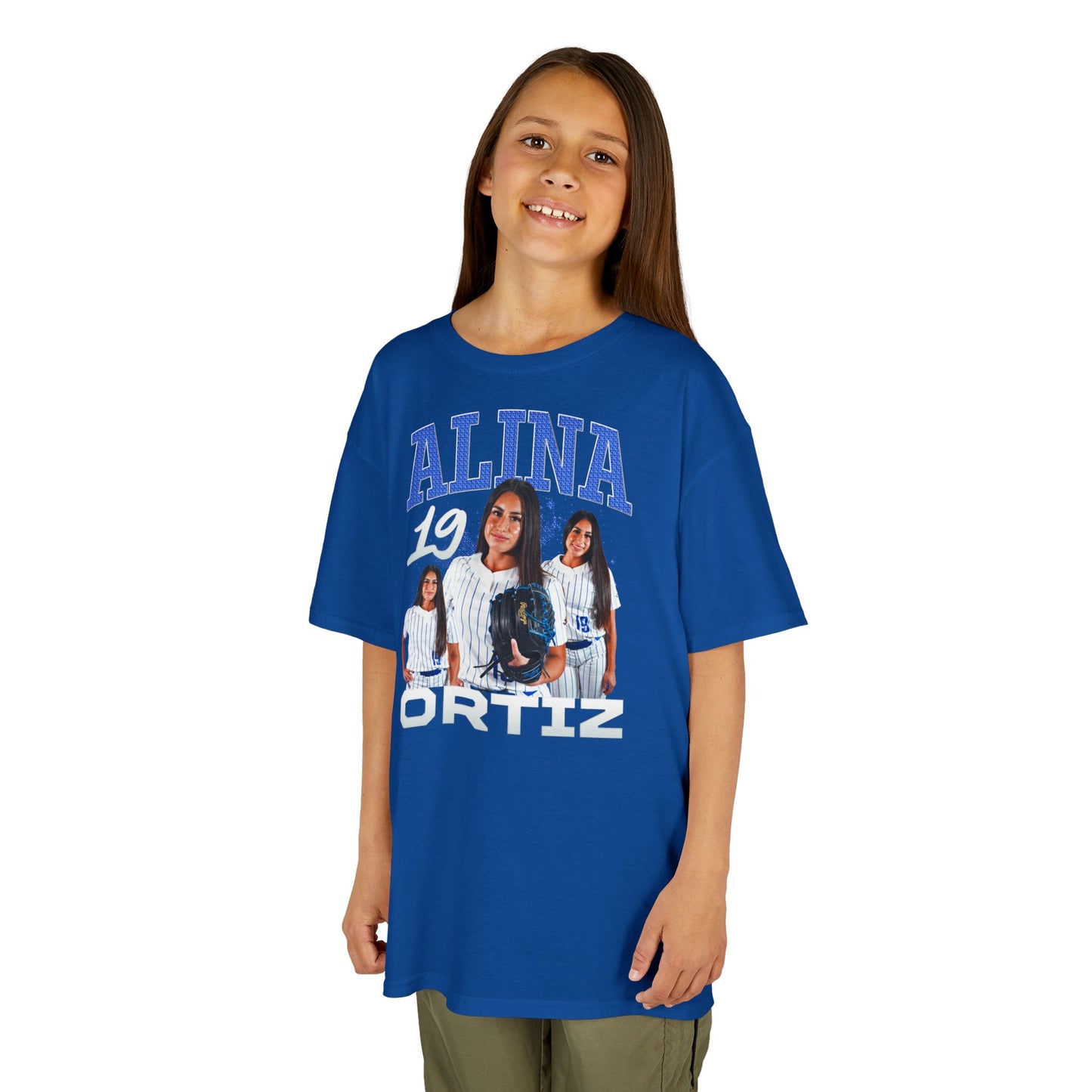 Alina Ortiz First Name Highlight Kids Tee