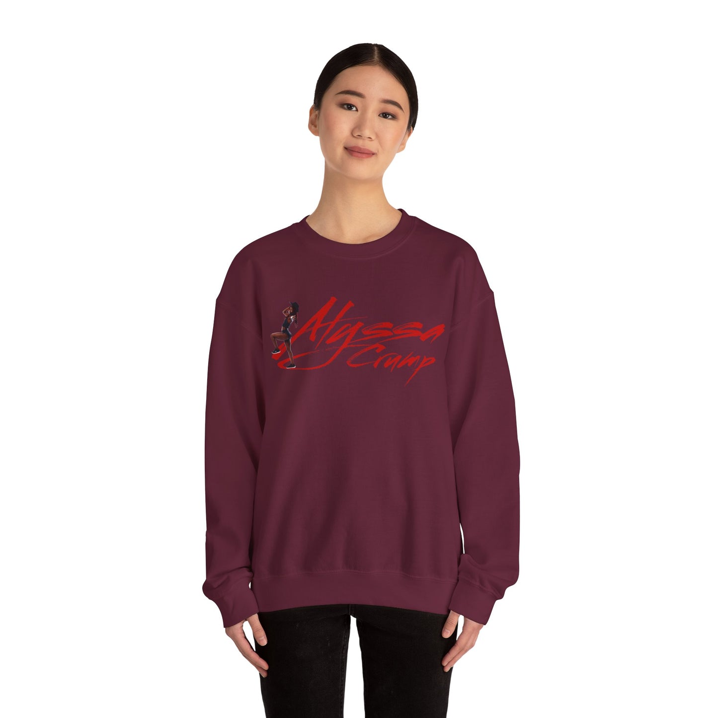 Alyssa Crump Cursive Crewneck Sweatshirt