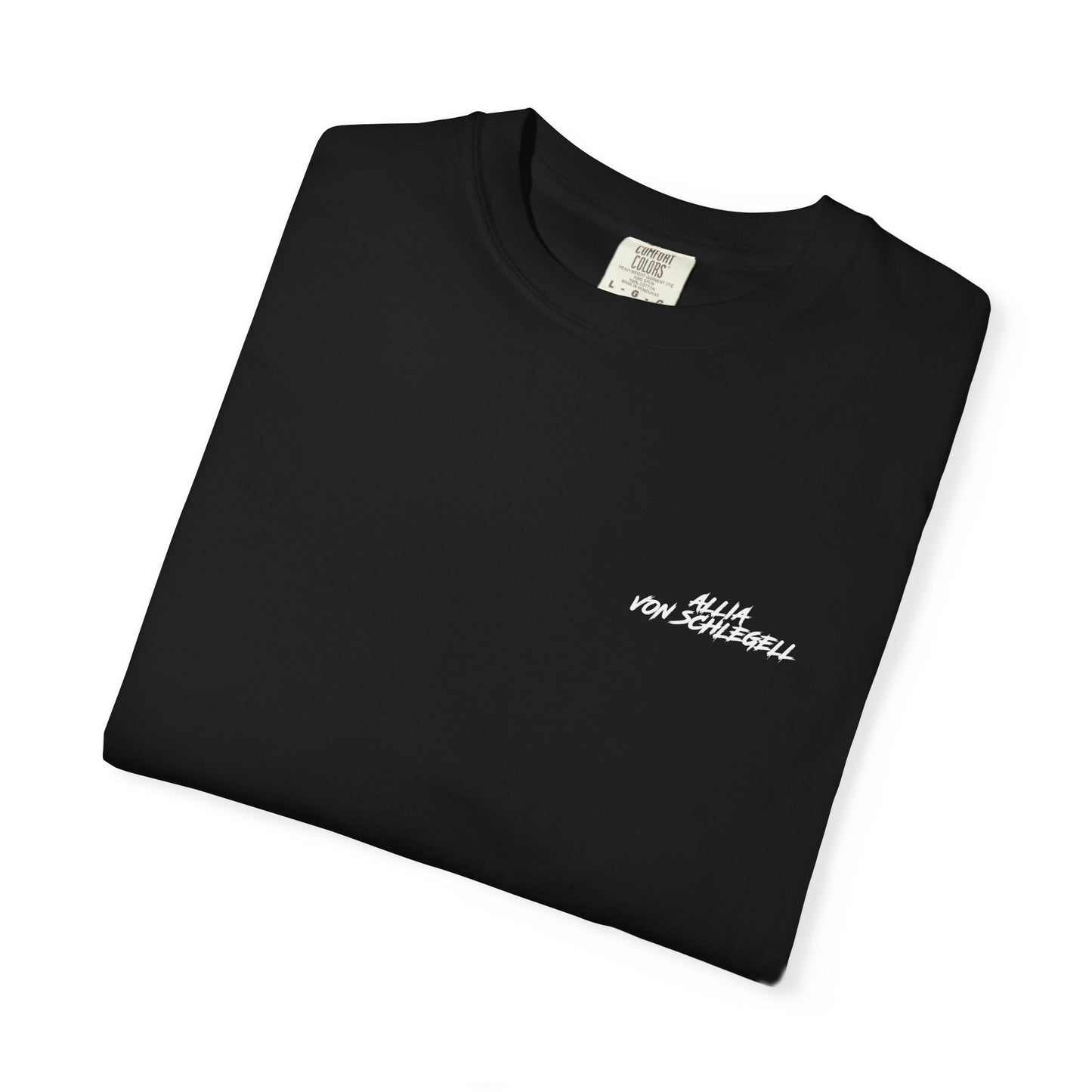 Allia Von Schlegell Vintage Blackout Premium Tee