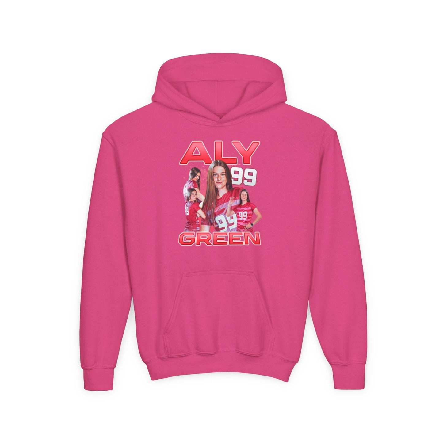 Aly Green Kids Hoodie