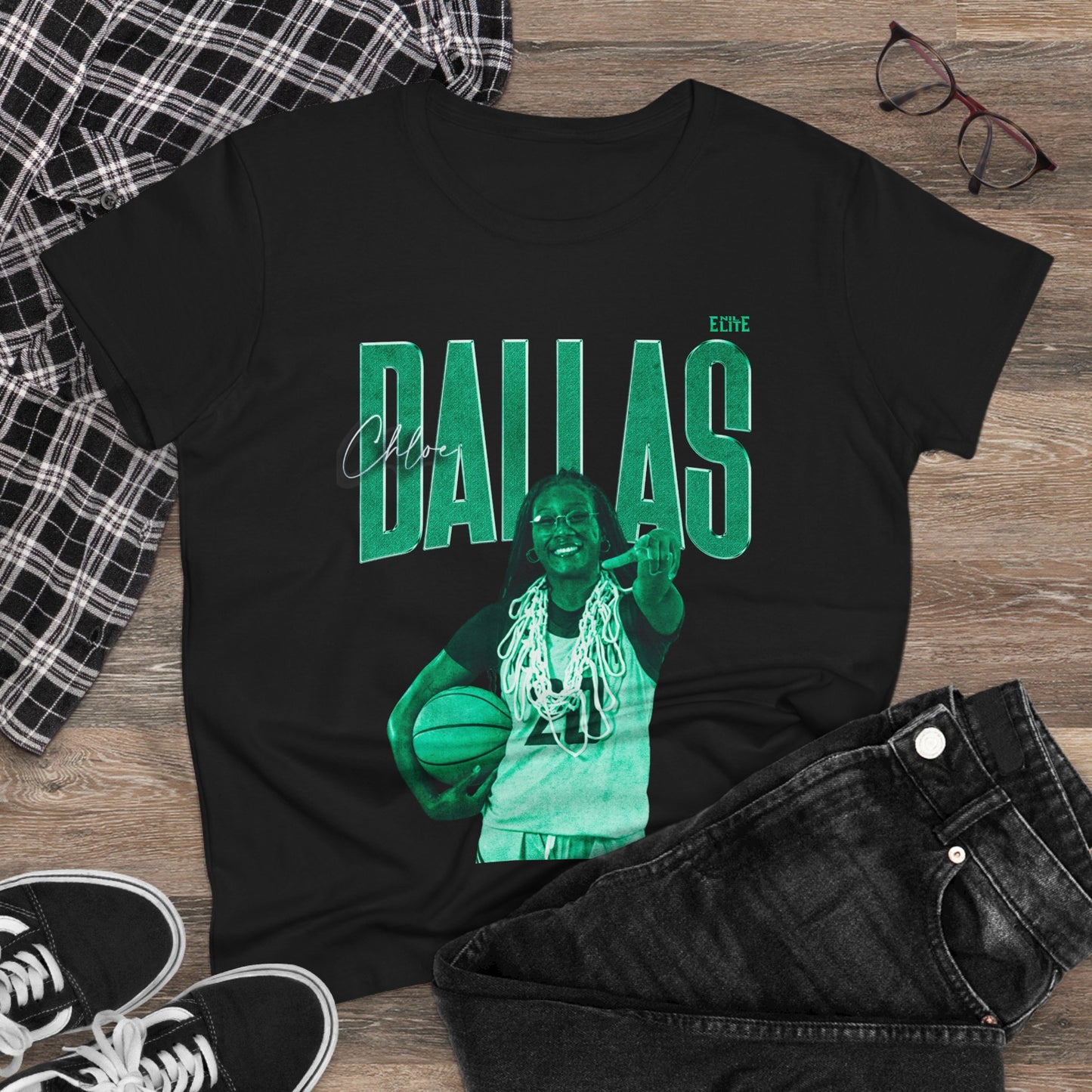 Chloe Dallas Faded Glory Women's Tee